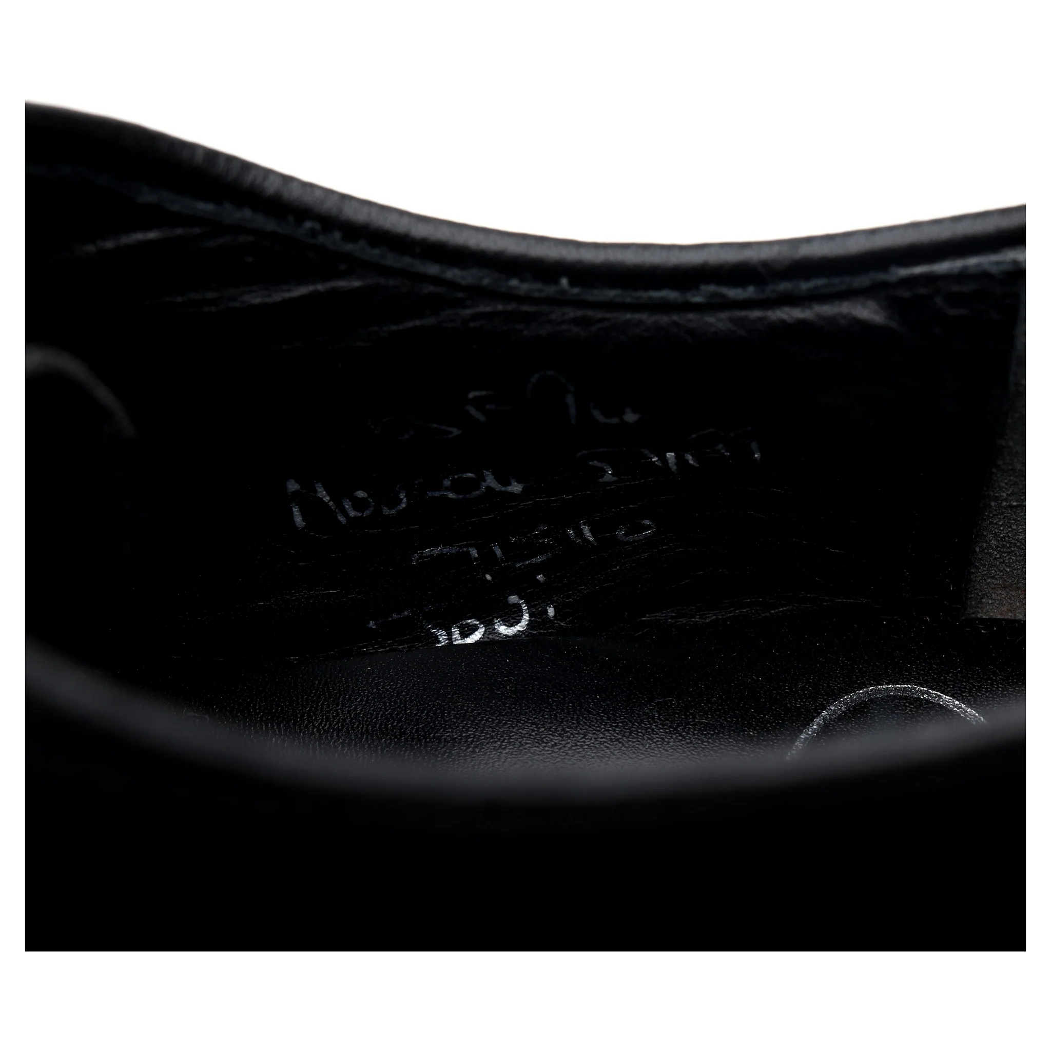 'Jovi' Black Leather Wholecut Oxford UK 6.5 F - Image 13