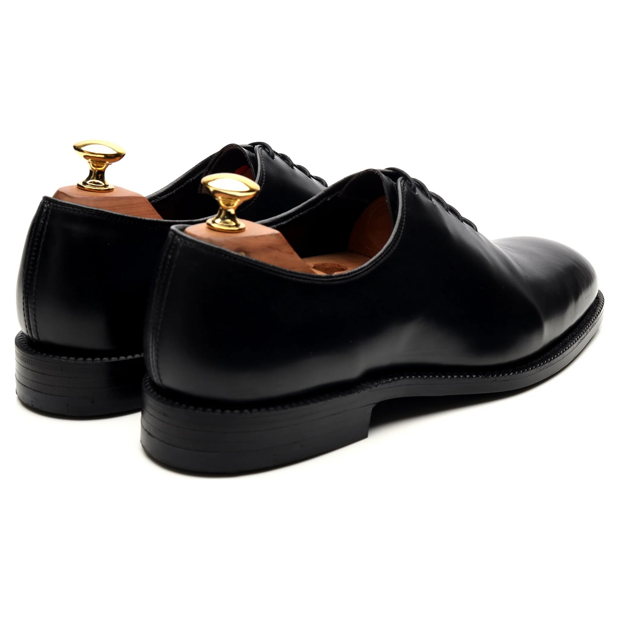 'Jovi' Black Leather Wholecut Oxford UK 6.5 F - Image 5