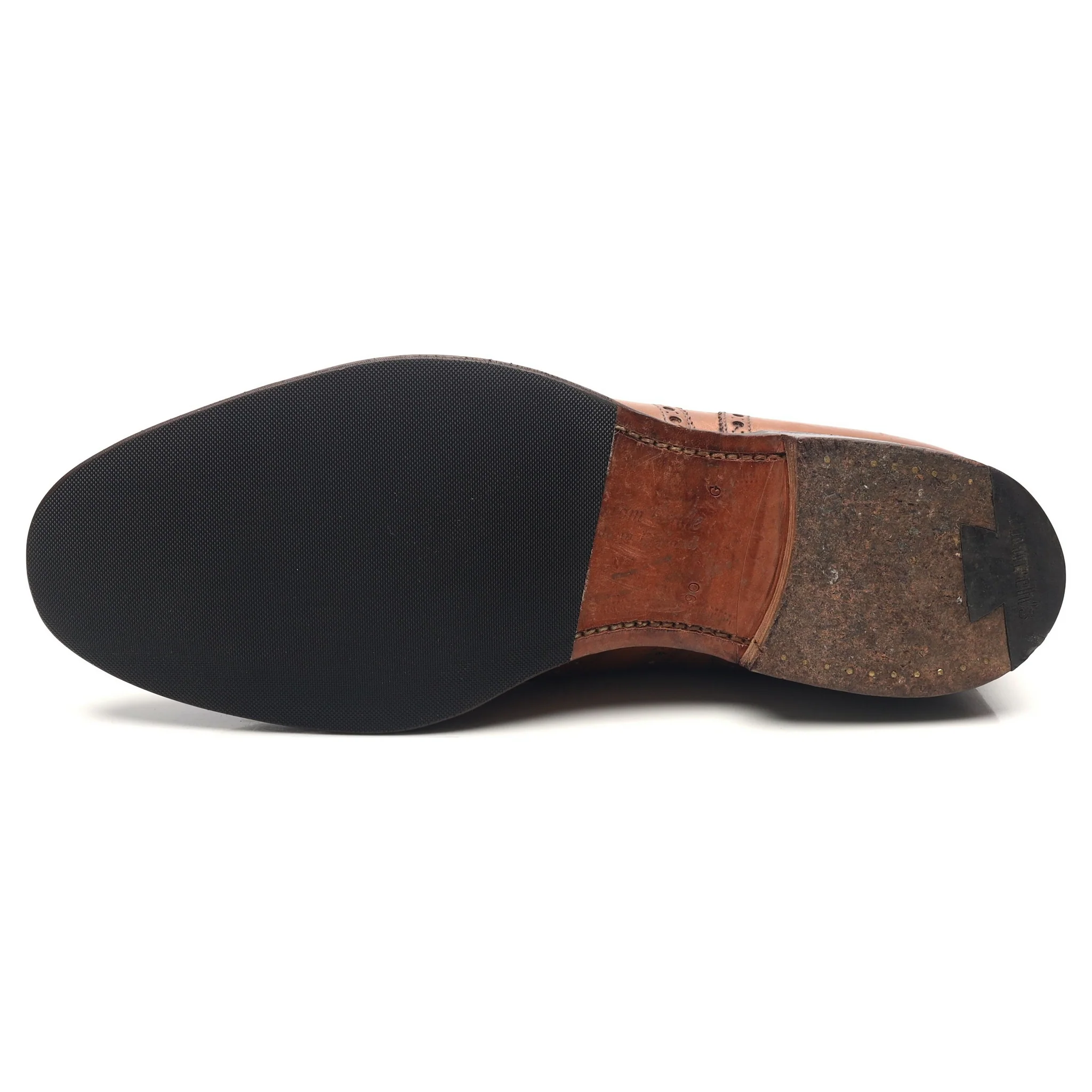 'Chetwynd' Tan Brown Leather Brogues UK 9 G - Image 10