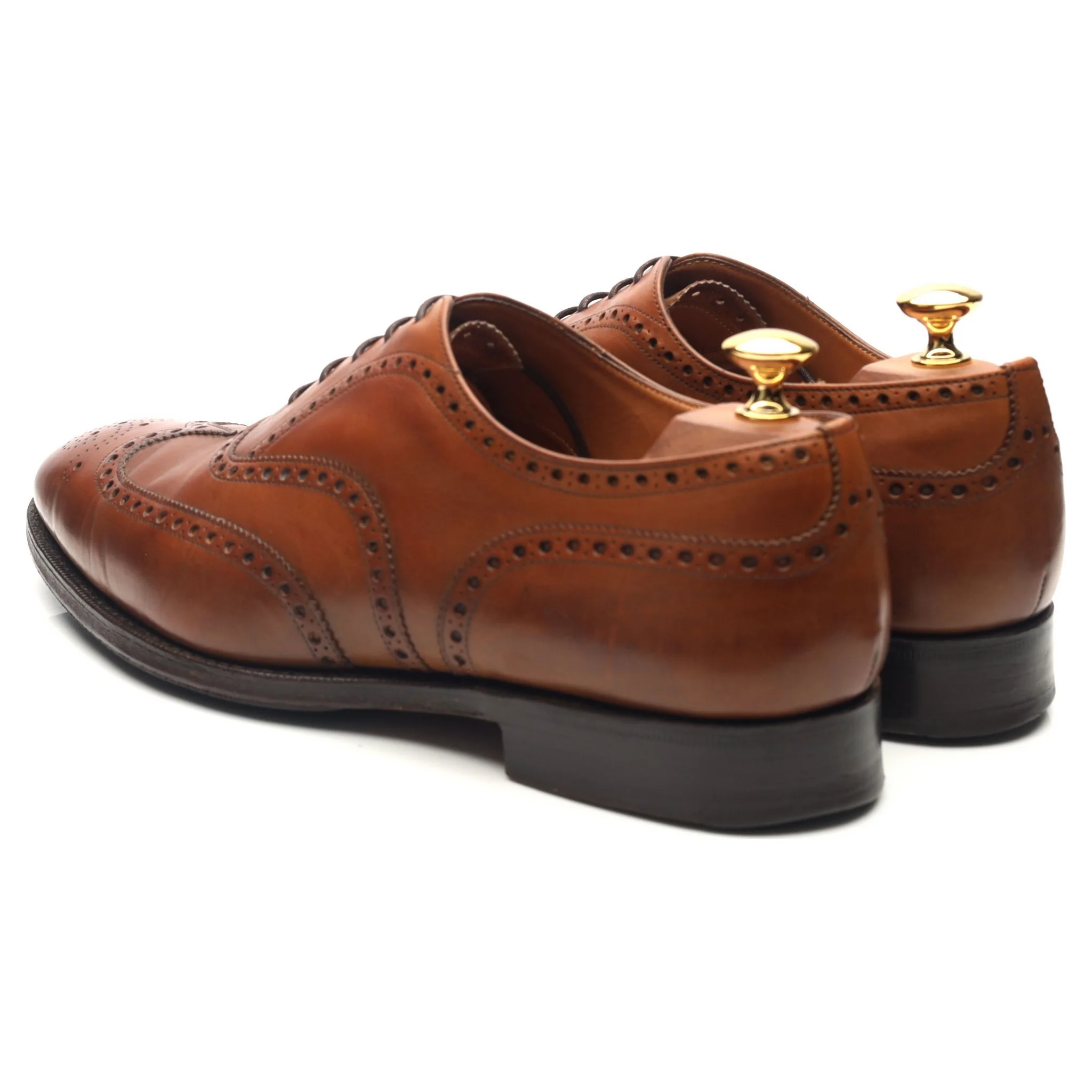 'Chetwynd' Tan Brown Leather Brogues UK 9 G - Image 3