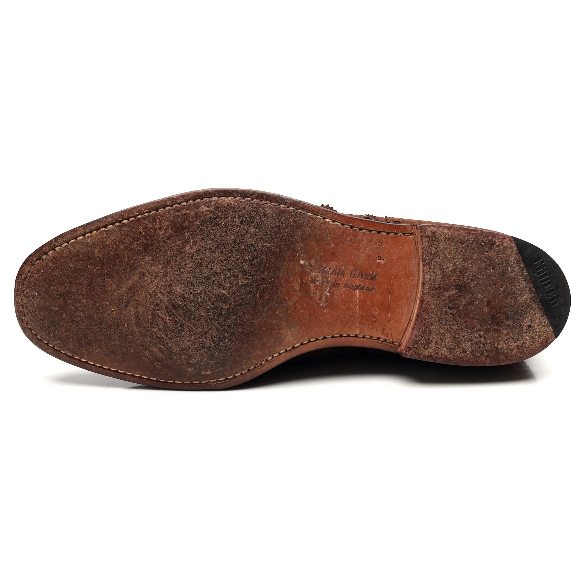 'Buck' Brown Suede Brogues UK 8.5 F - Image 10
