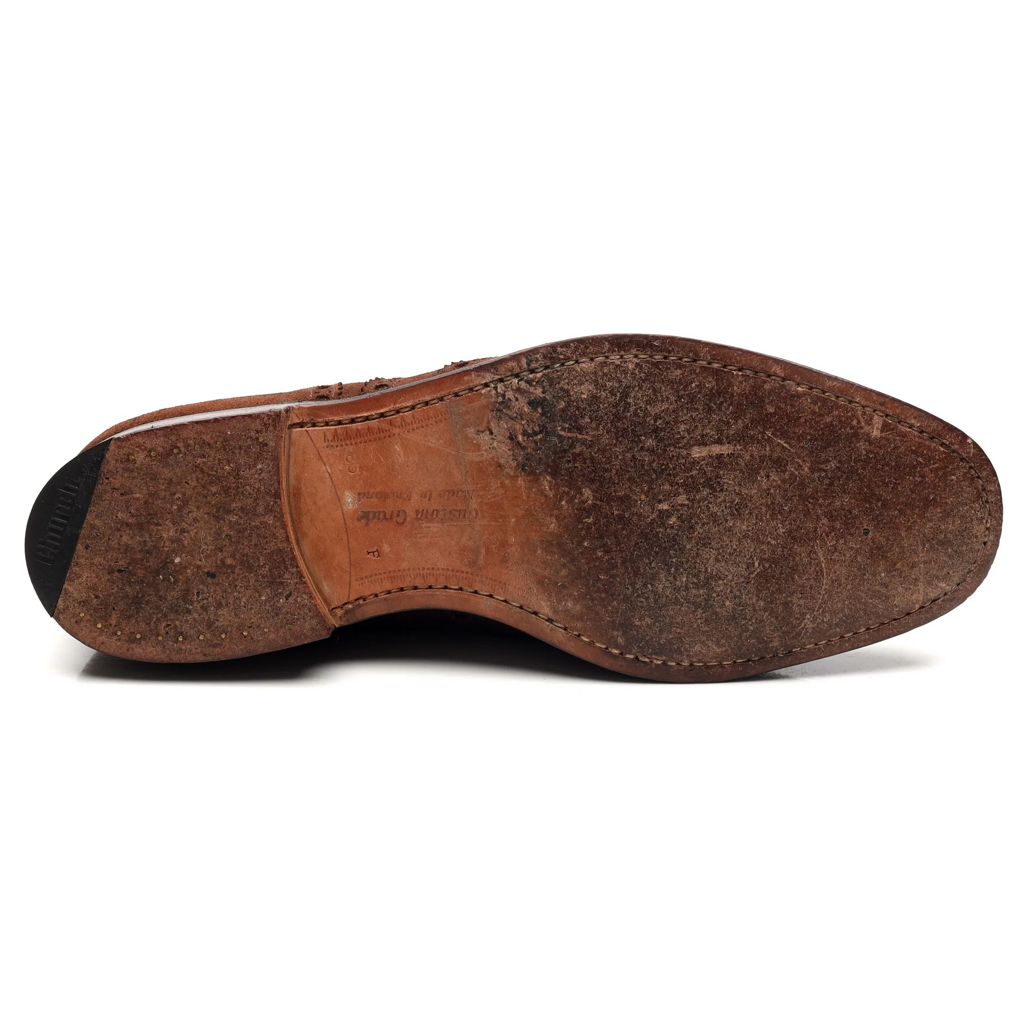 'Buck' Brown Suede Brogues UK 8.5 F - Image 11