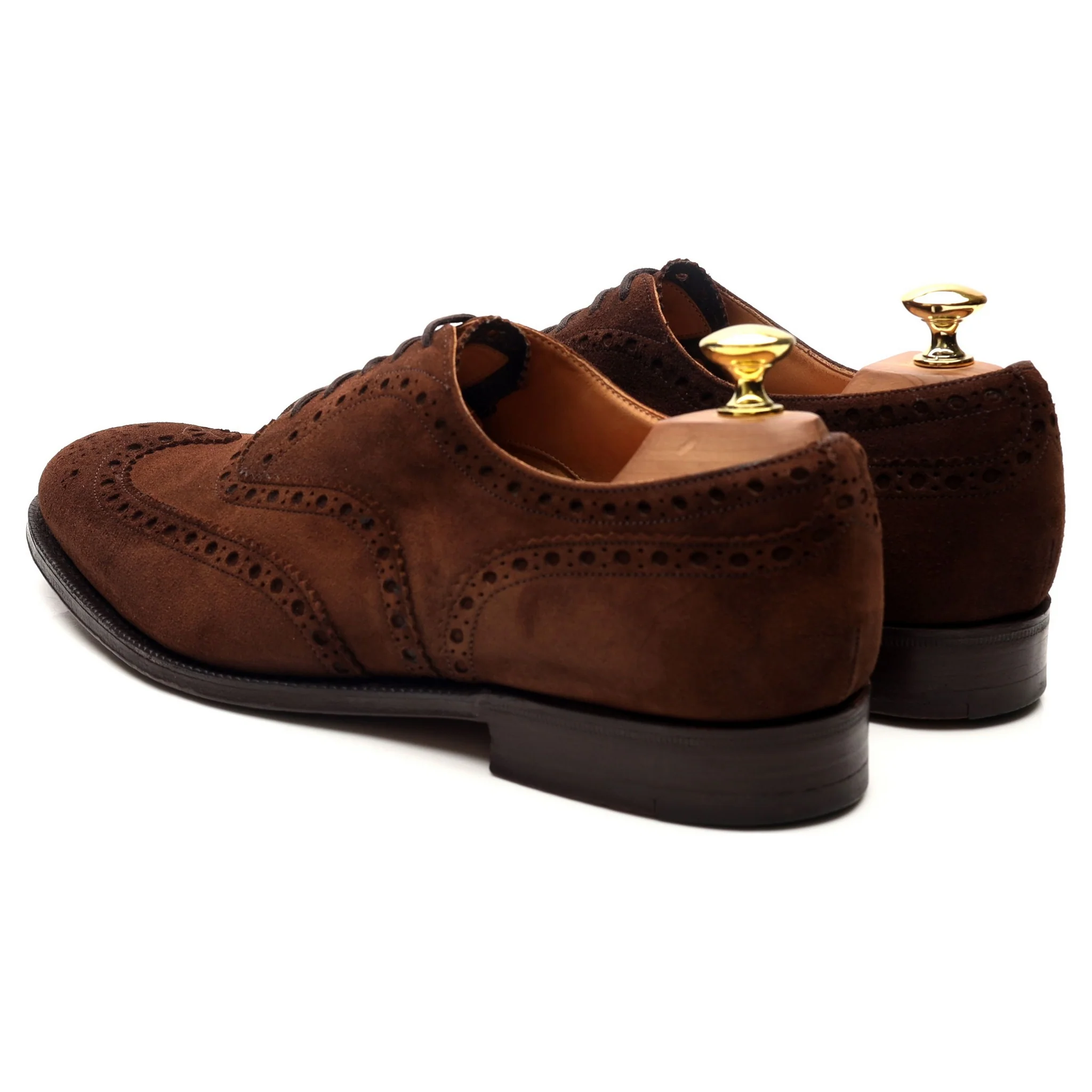'Buck' Brown Suede Brogues UK 8.5 F - Image 3