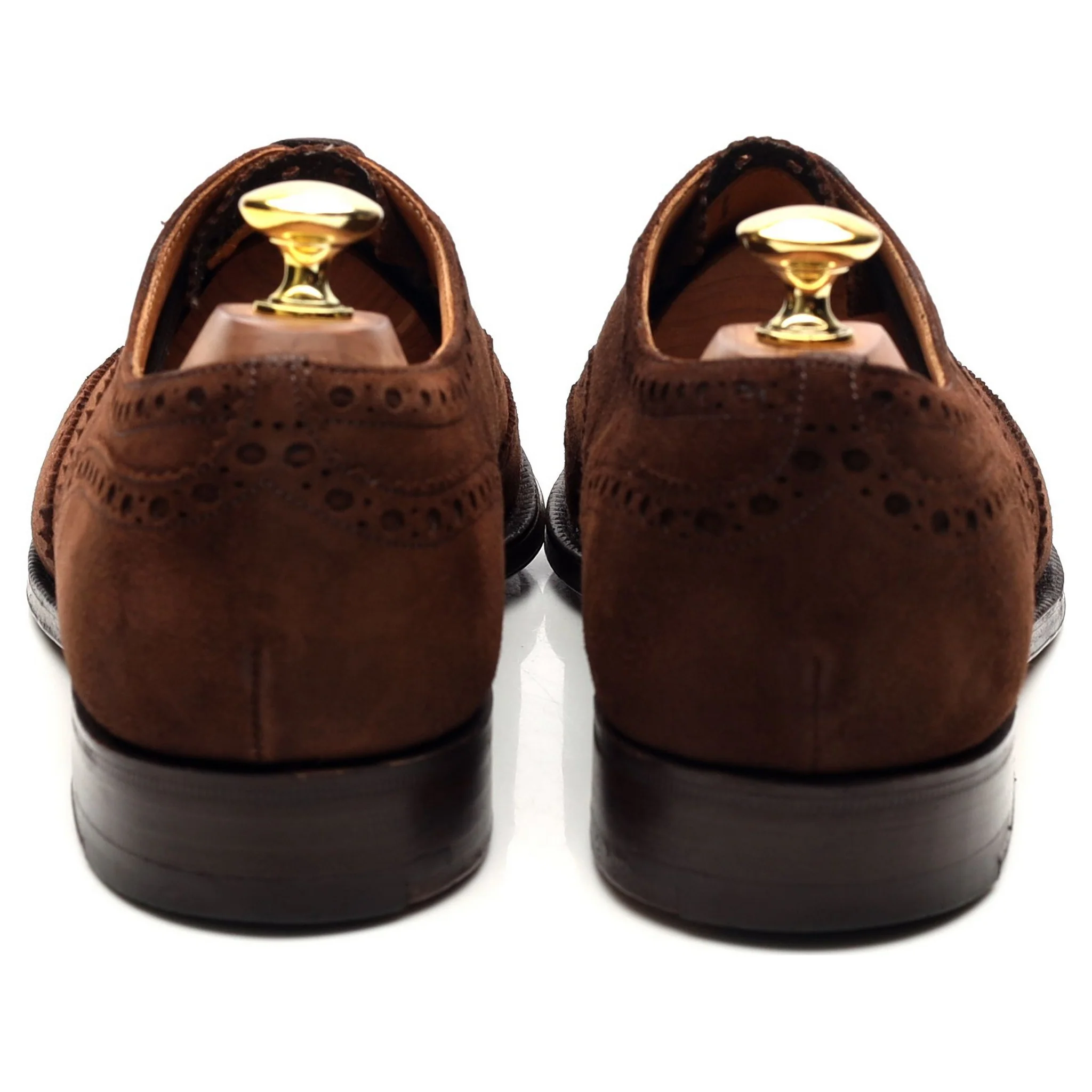 'Buck' Brown Suede Brogues UK 8.5 F - Image 4