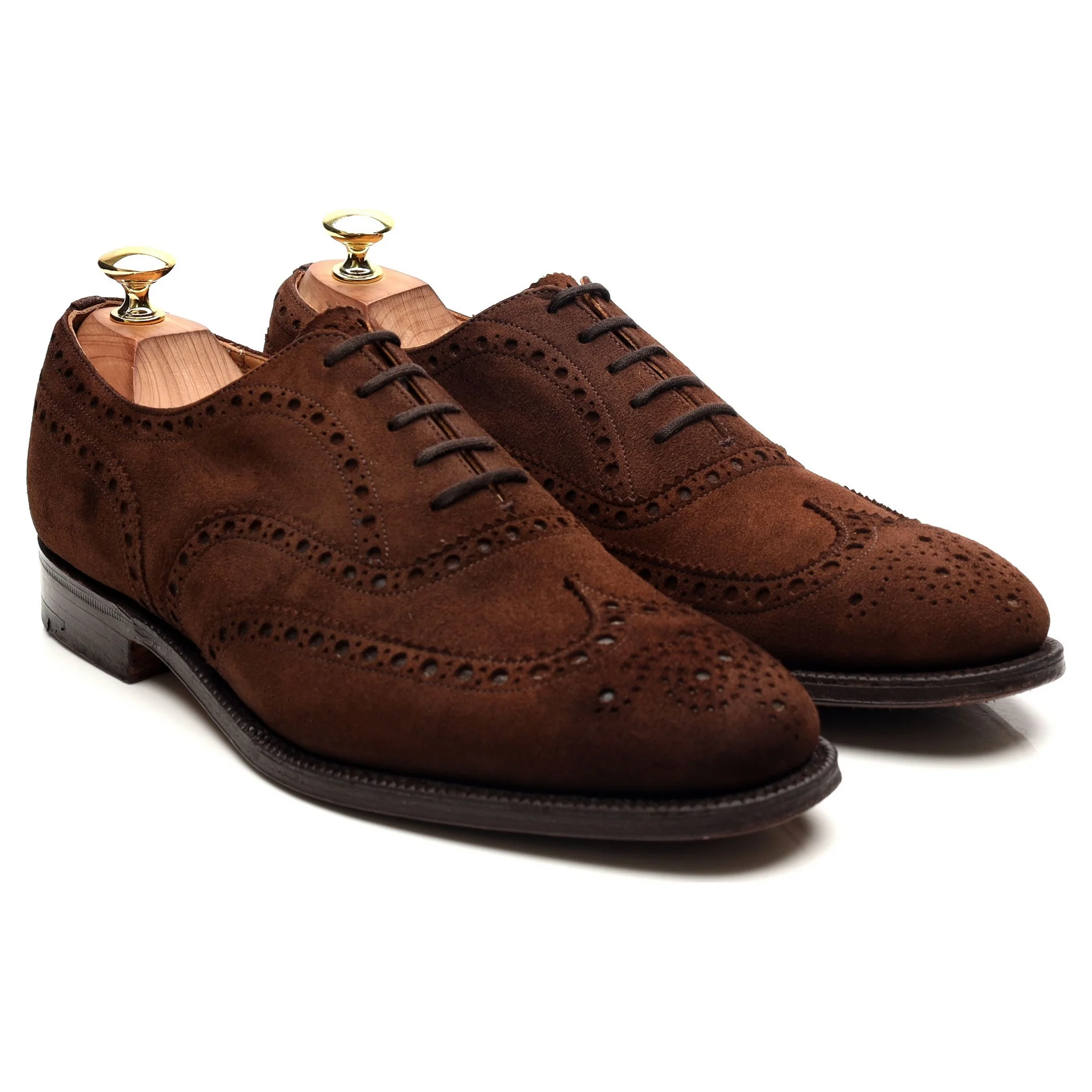 'Buck' Brown Suede Brogues UK 8.5 F - Image 7