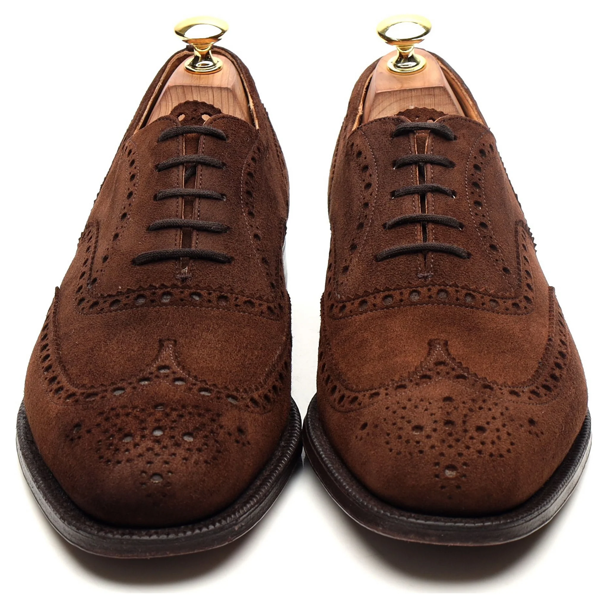 'Buck' Brown Suede Brogues UK 8.5 F - Image 9
