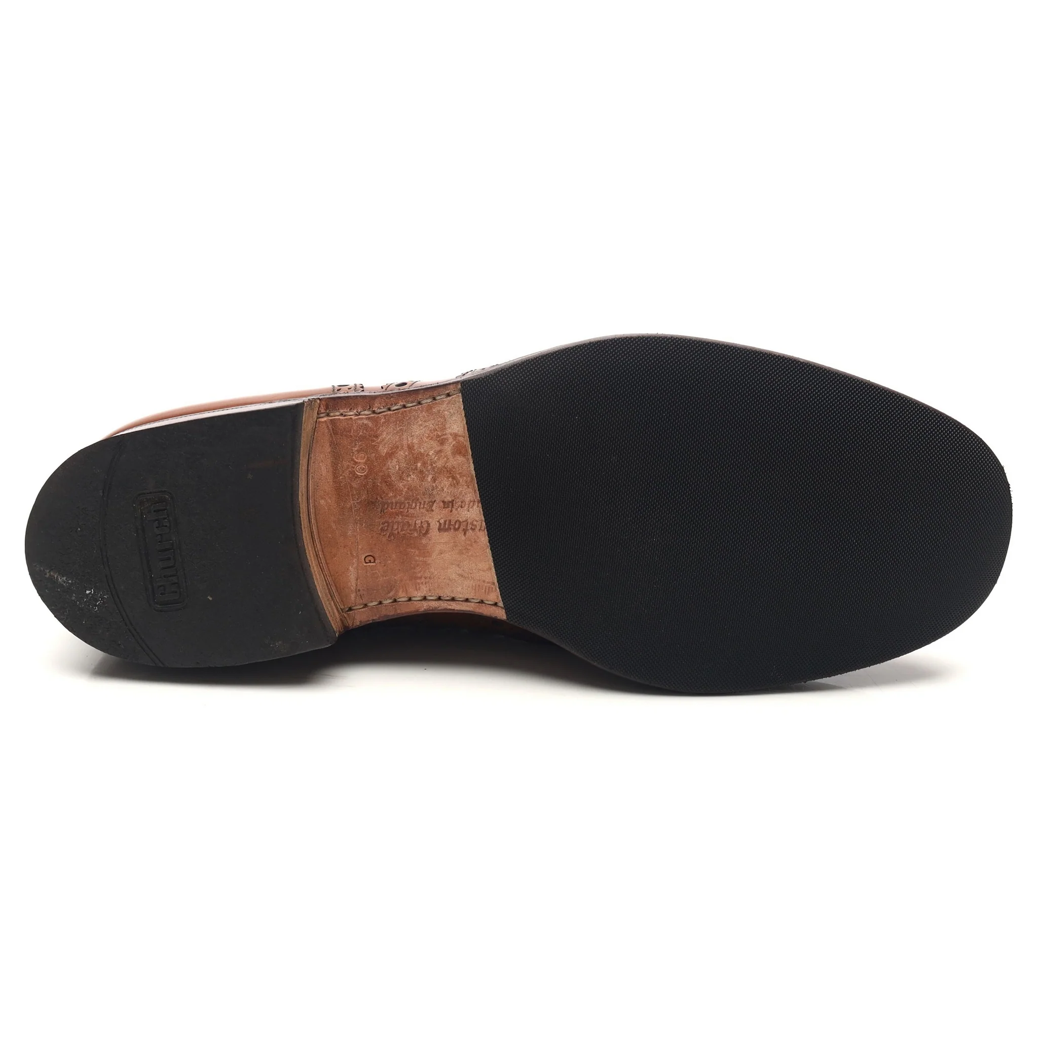 'Burwood' Brown Leather Brogues UK 9 G - Image 11