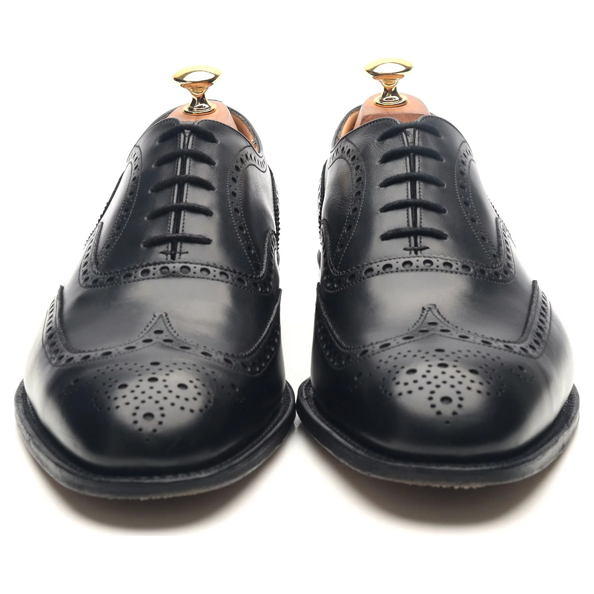 'Chetwynd' Black Leather Brogues UK 9.5 H - Image 8