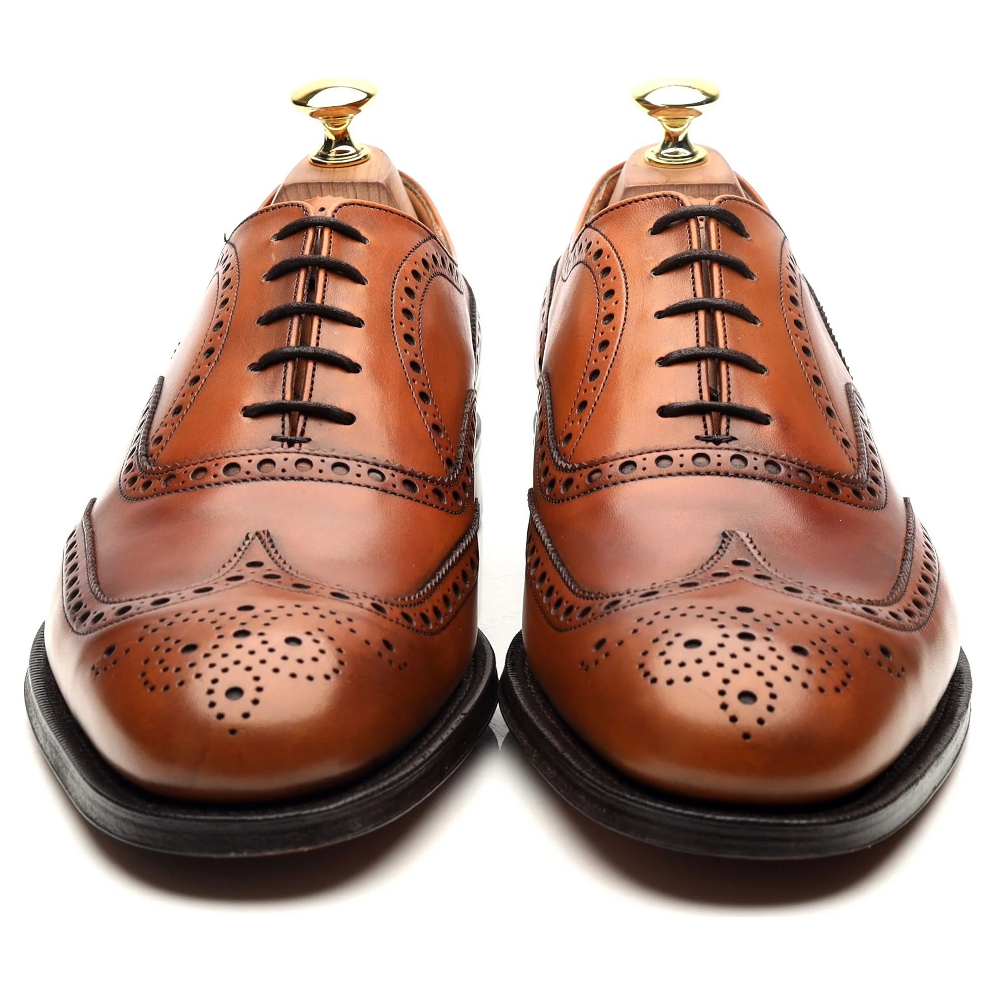 'Chetwynd' Tan Brown Leather Brogues UK 8 F - Image 8