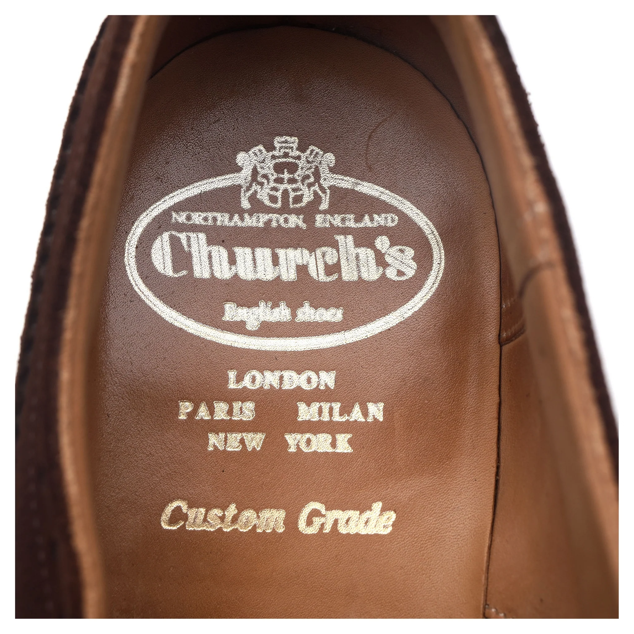 'Chetwynd' Dark Brown Suede Brogues UK 7.5 F - Image 12