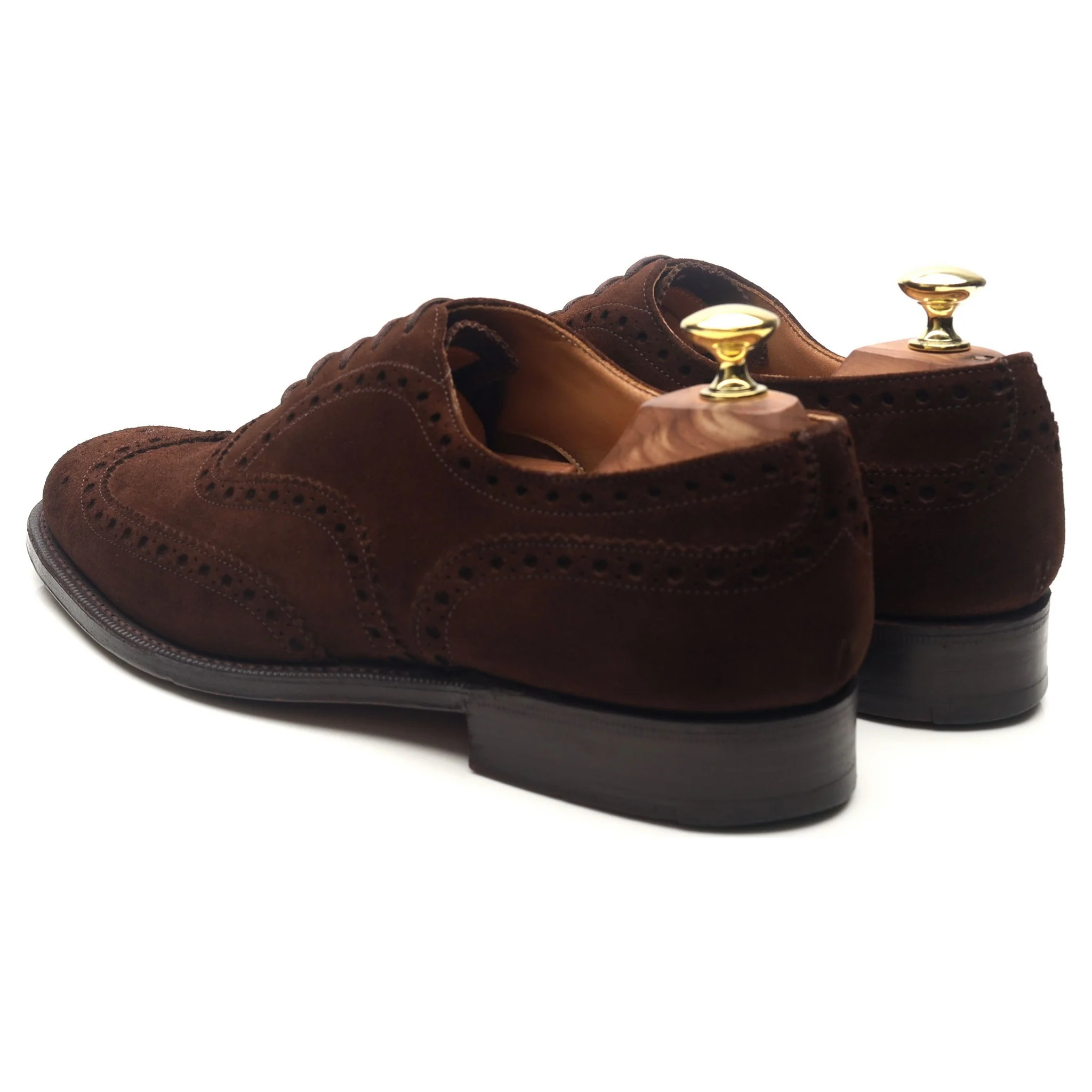 'Chetwynd' Dark Brown Suede Brogues UK 7.5 F - Image 3