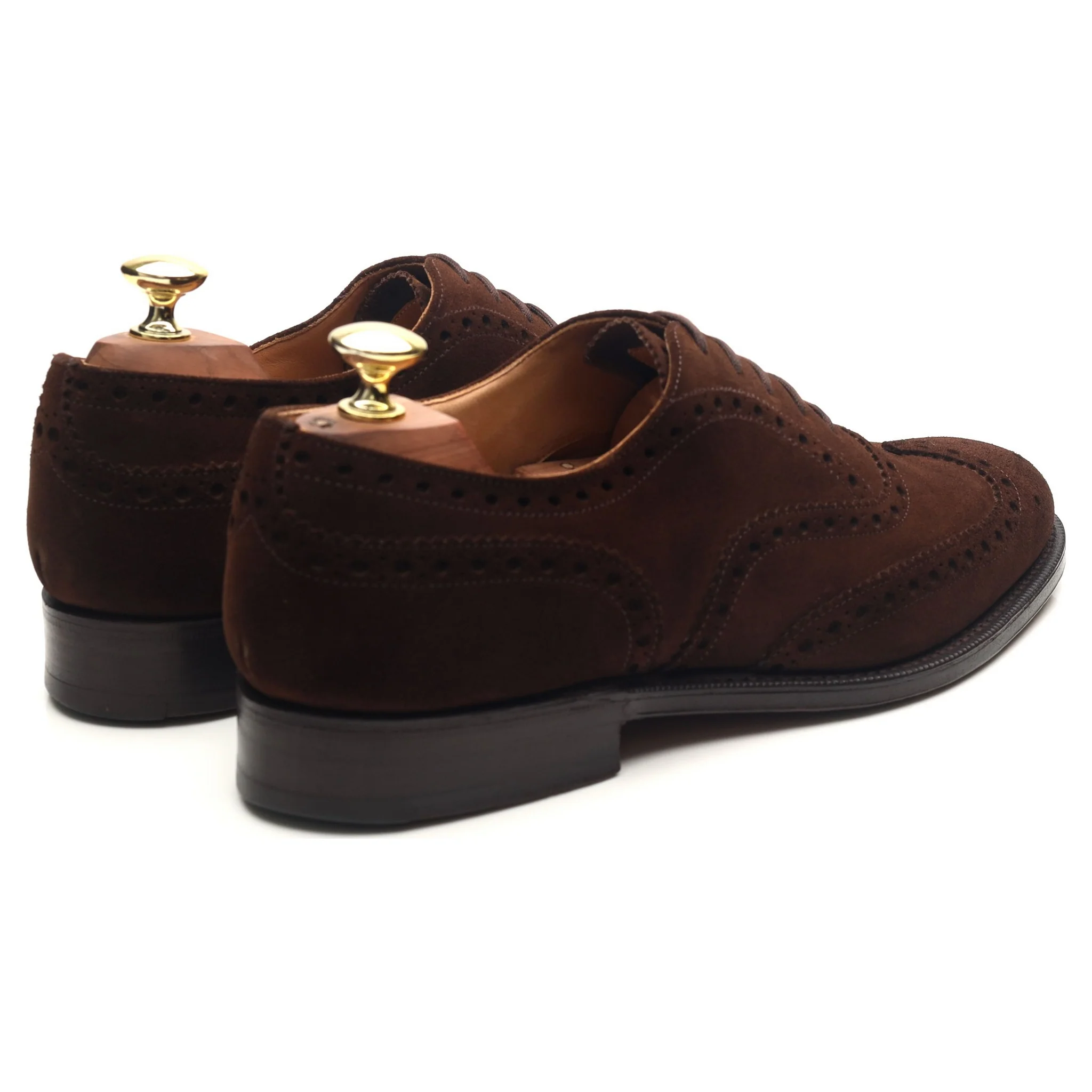 'Chetwynd' Dark Brown Suede Brogues UK 7.5 F - Image 5