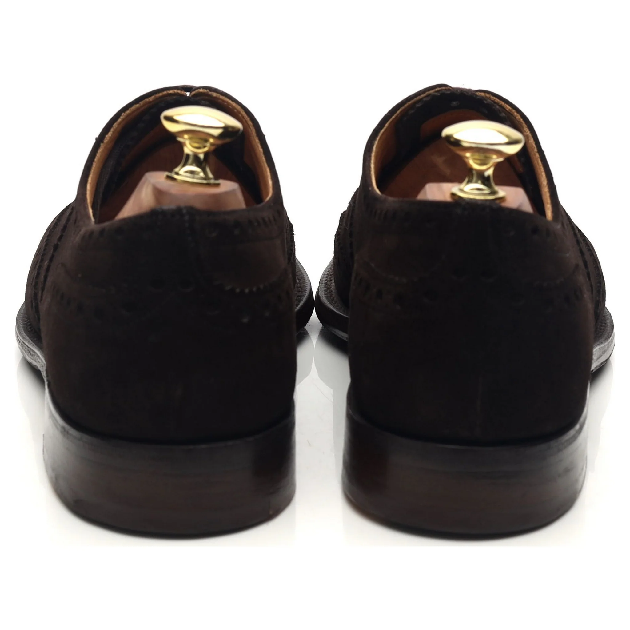 'Chetwynd' Dark Brown Suede Brogues UK 7 F - Image 4