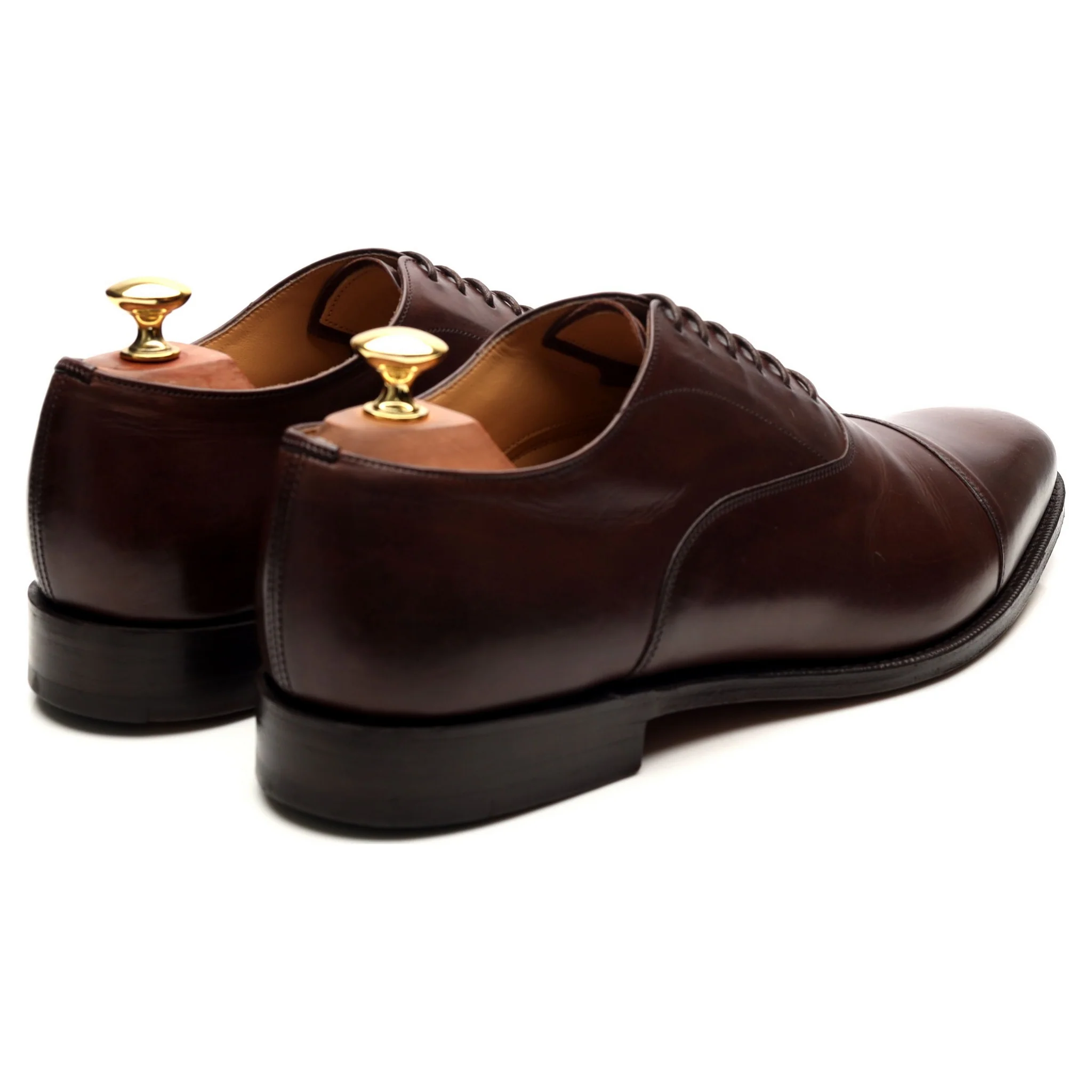'Coppice' Dark Brown Leather Oxford UK 9.5 F - Image 5