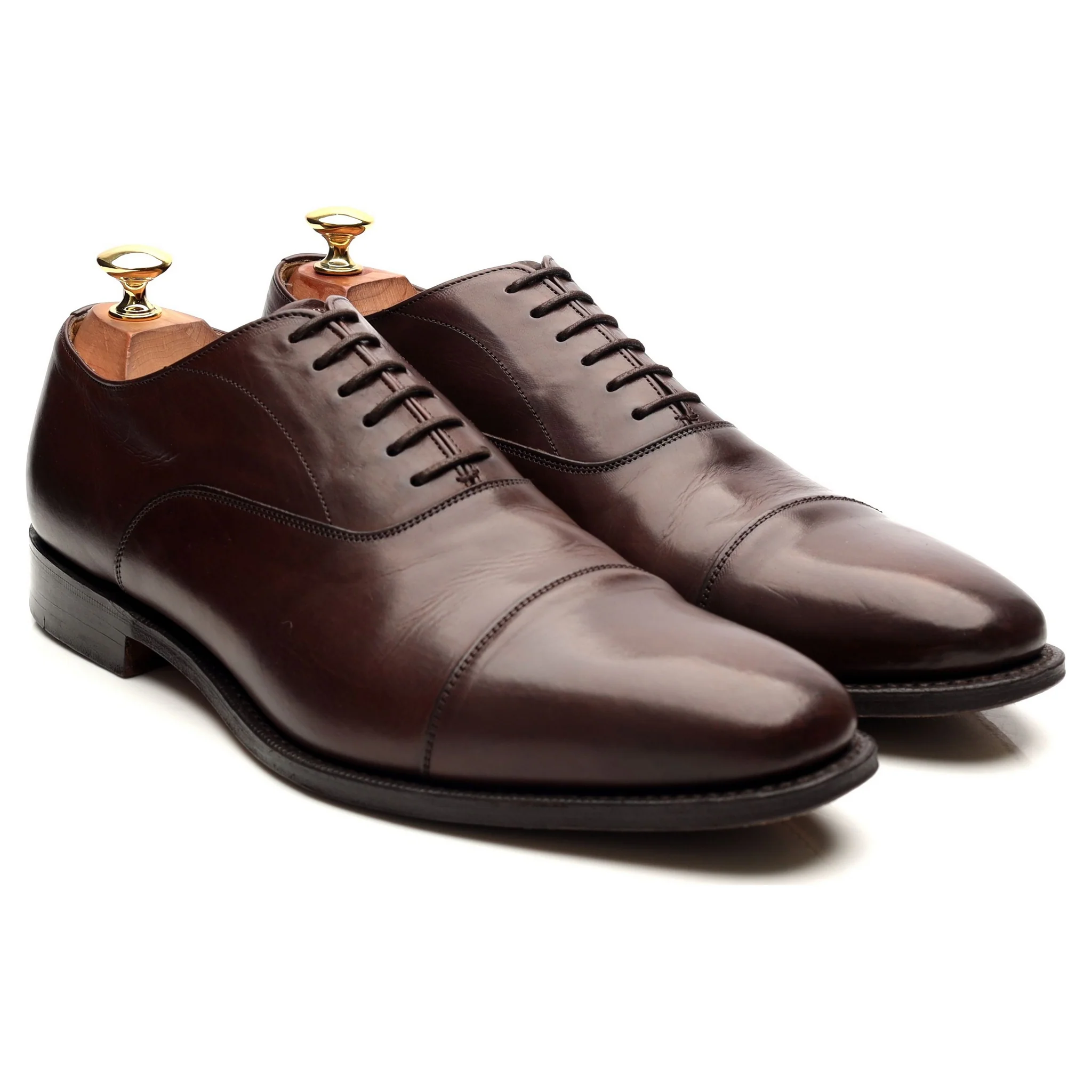 'Coppice' Dark Brown Leather Oxford UK 9.5 F - Image 7