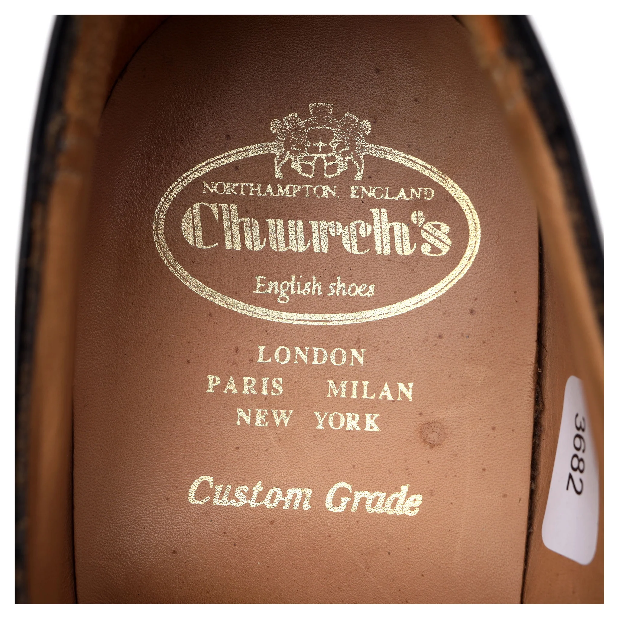 'Cranfield' Black Leather Derby UK 10 G - Image 12