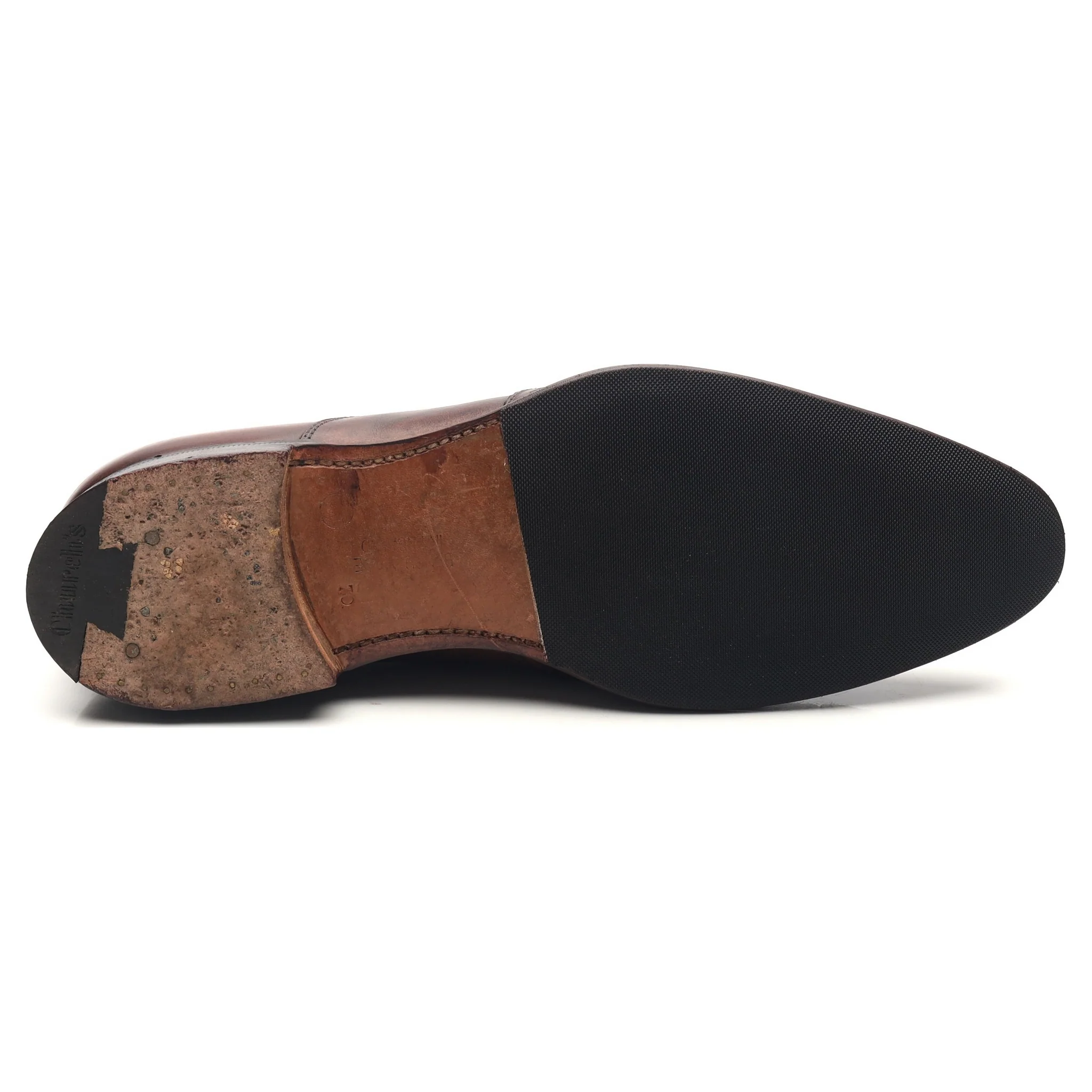 Jil Sander Dark Brown Leather Oxford UK 7 F - Image 11