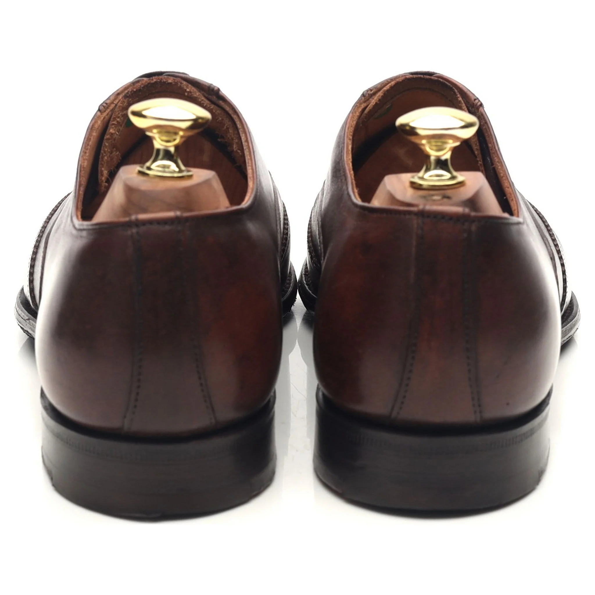 Jil Sander Dark Brown Leather Oxford UK 7 F - Image 4