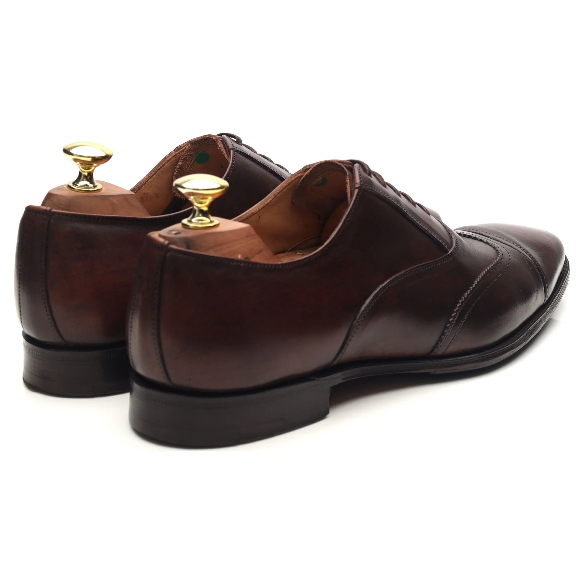 Jil Sander Dark Brown Leather Oxford UK 7 F - Image 5