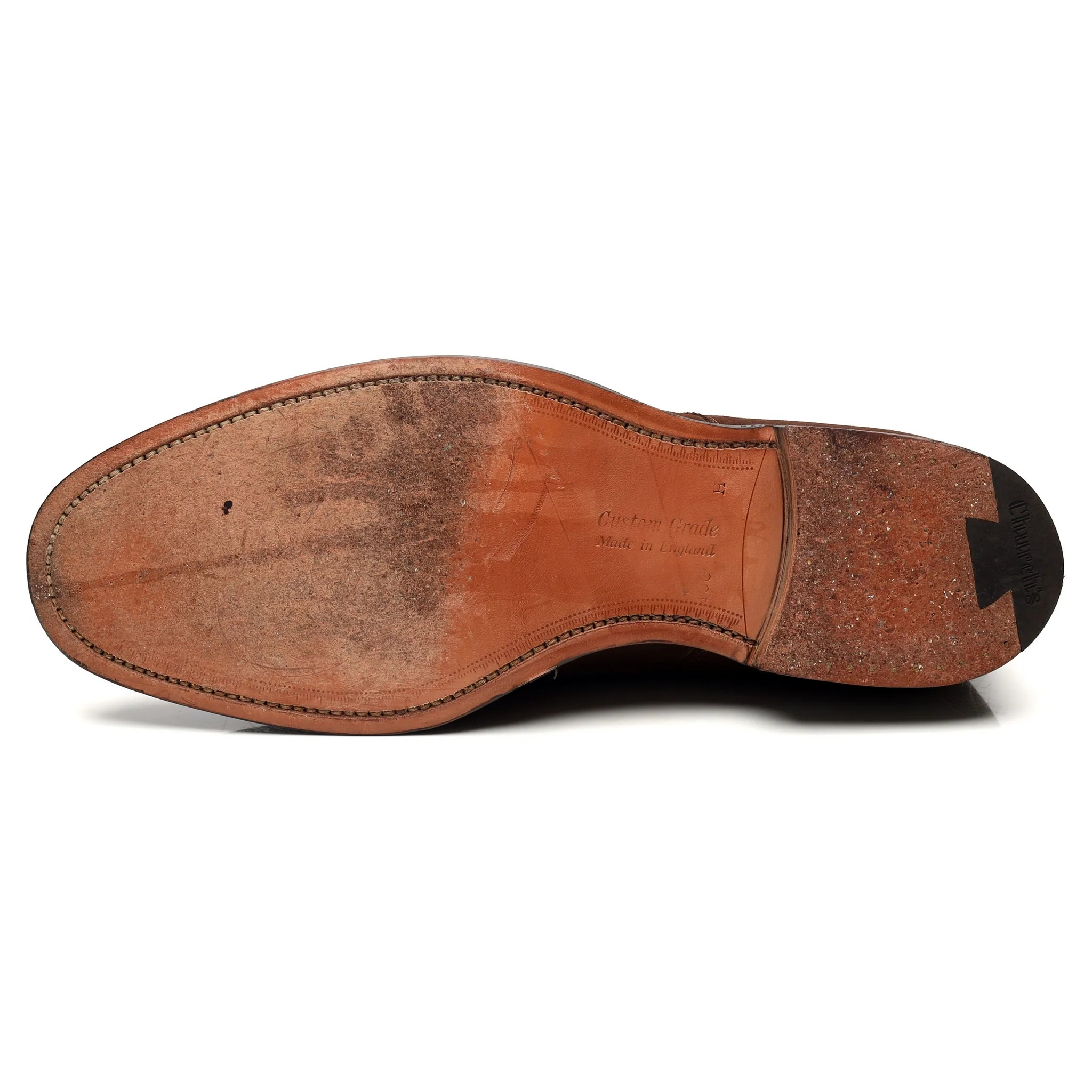 'Cranfield' Brown Suede Derby UK 10 H - Image 10