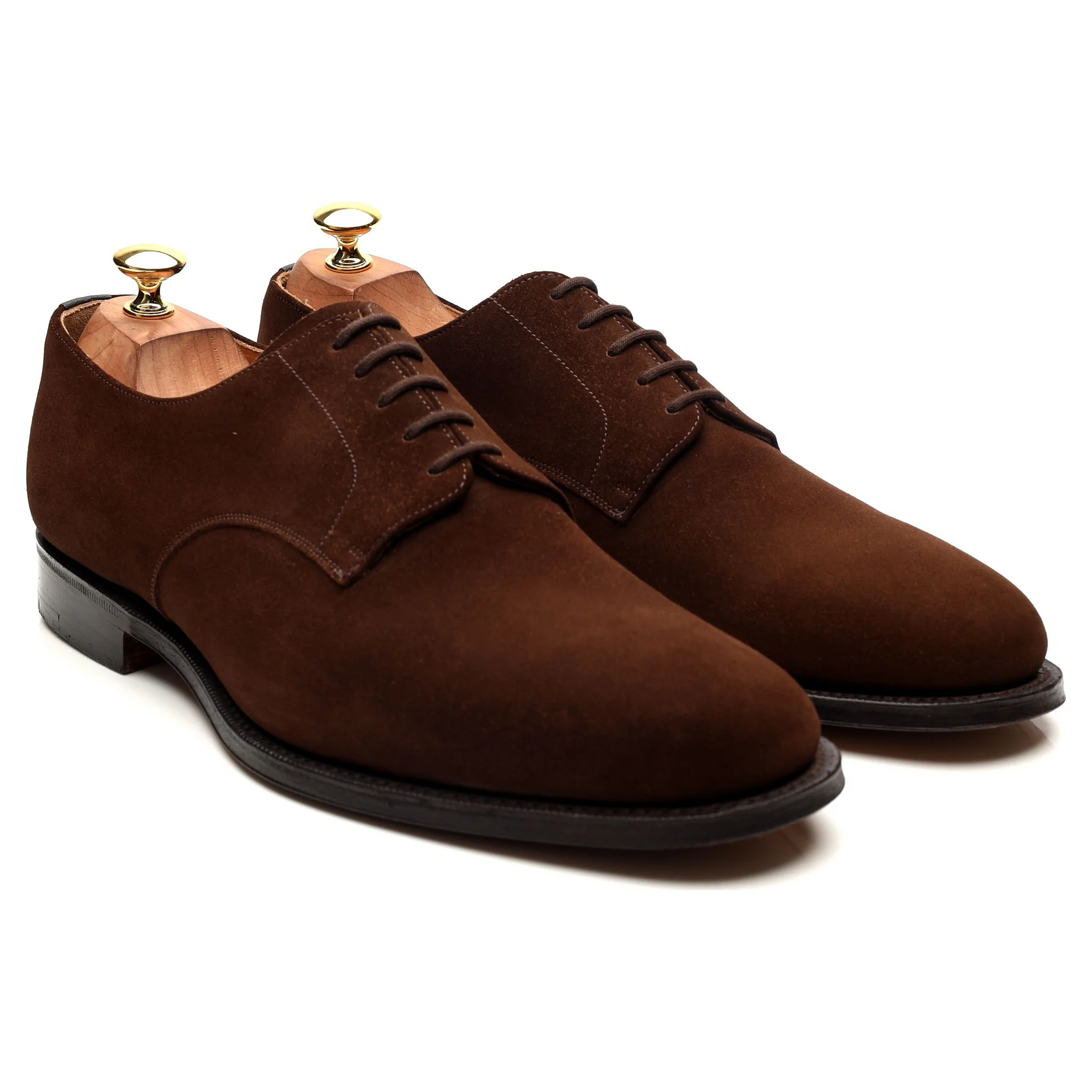'Cranfield' Brown Suede Derby UK 10 H - Image 7