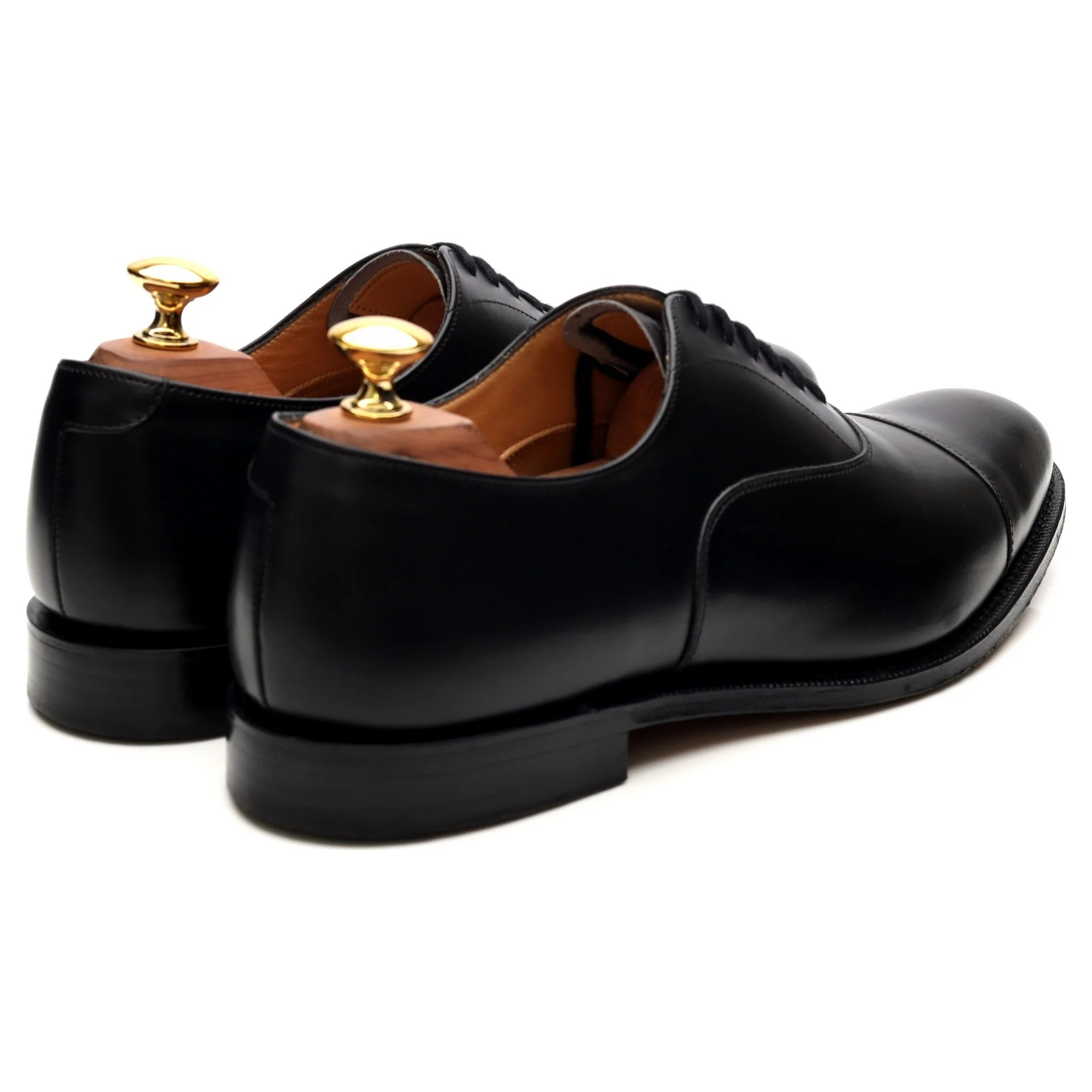'Dubai' Black Leather Oxford UK 6.5 G - Image 5