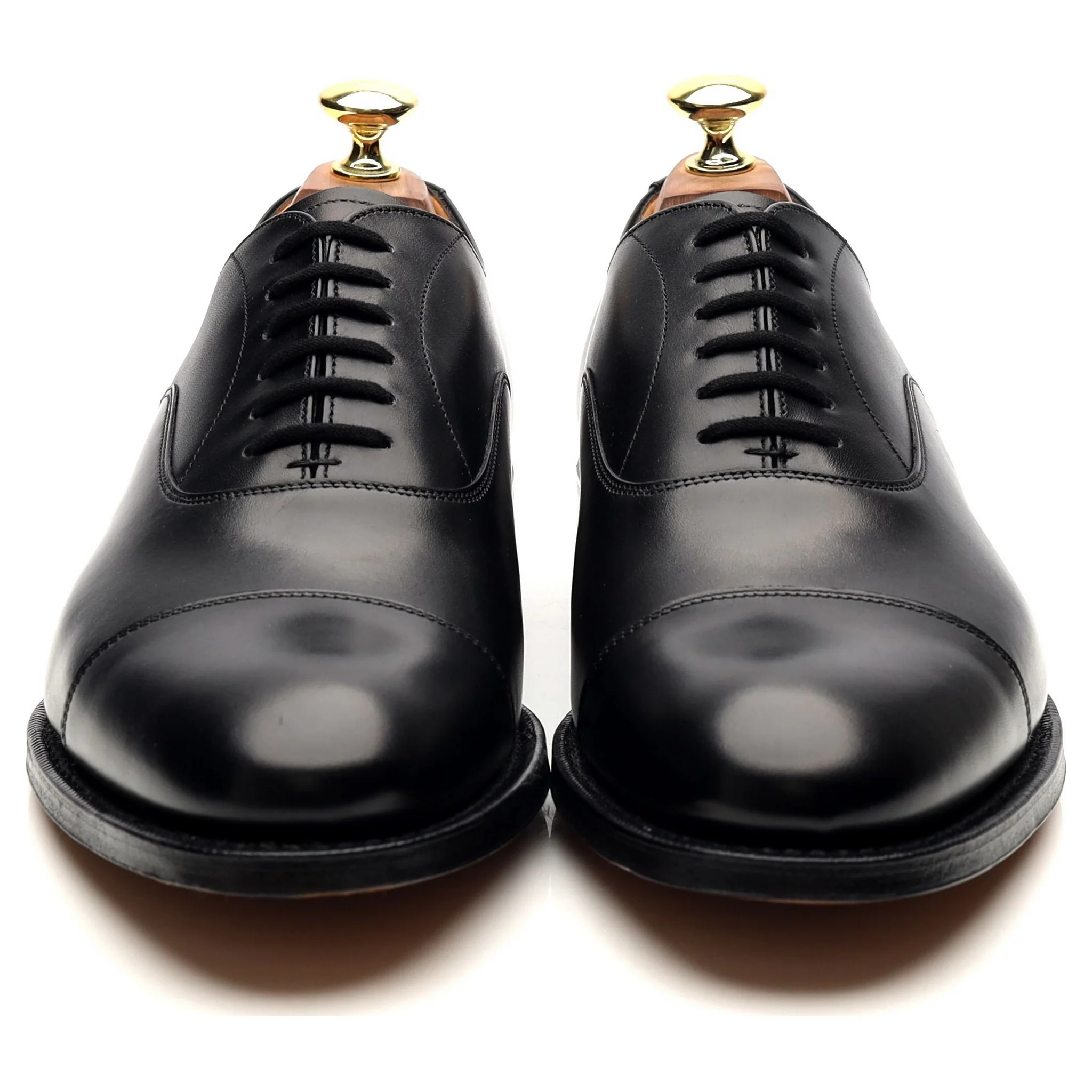 'Dubai' Black Leather Oxford UK 7 F - Image 8