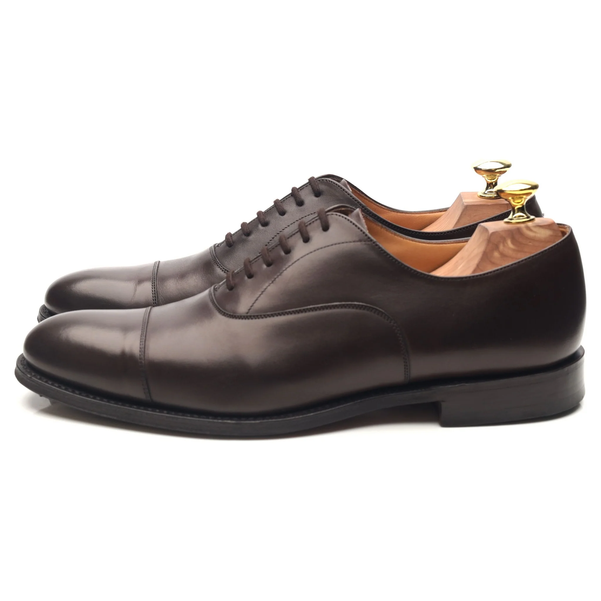 'Dubai' Dark Brown Leather Oxford UK 7 F - Image 2