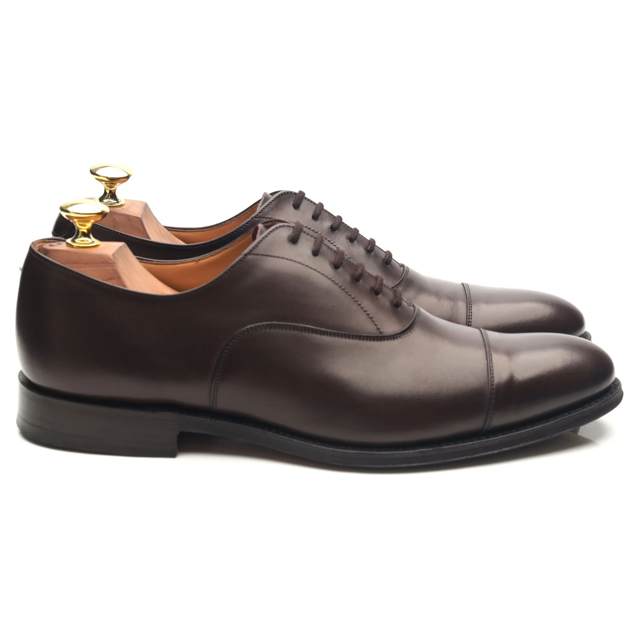 'Dubai' Dark Brown Leather Oxford UK 7 F - Image 6