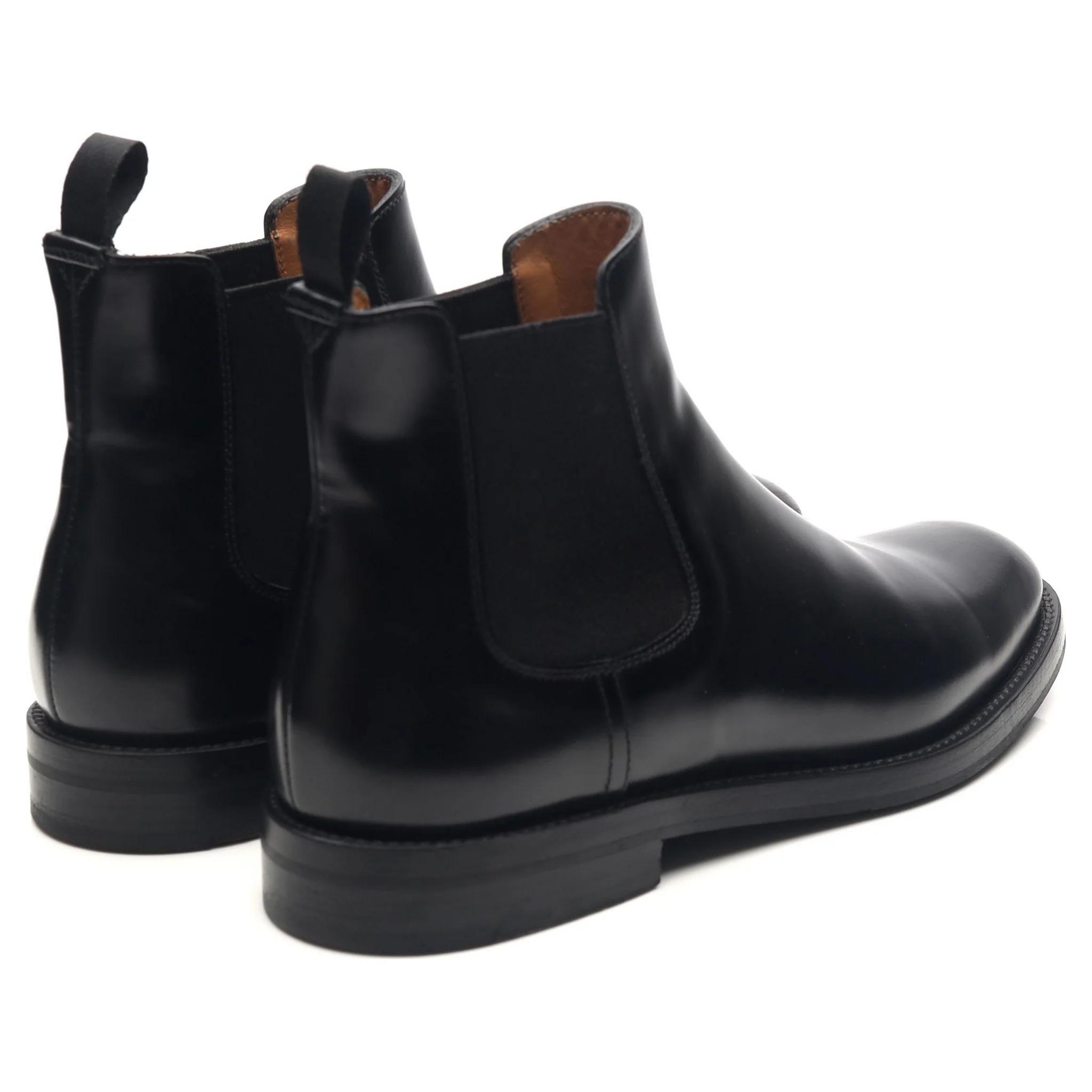 Women's 'Elsa' Black Leather Chelsea Boots UK 4.5 - Image 5