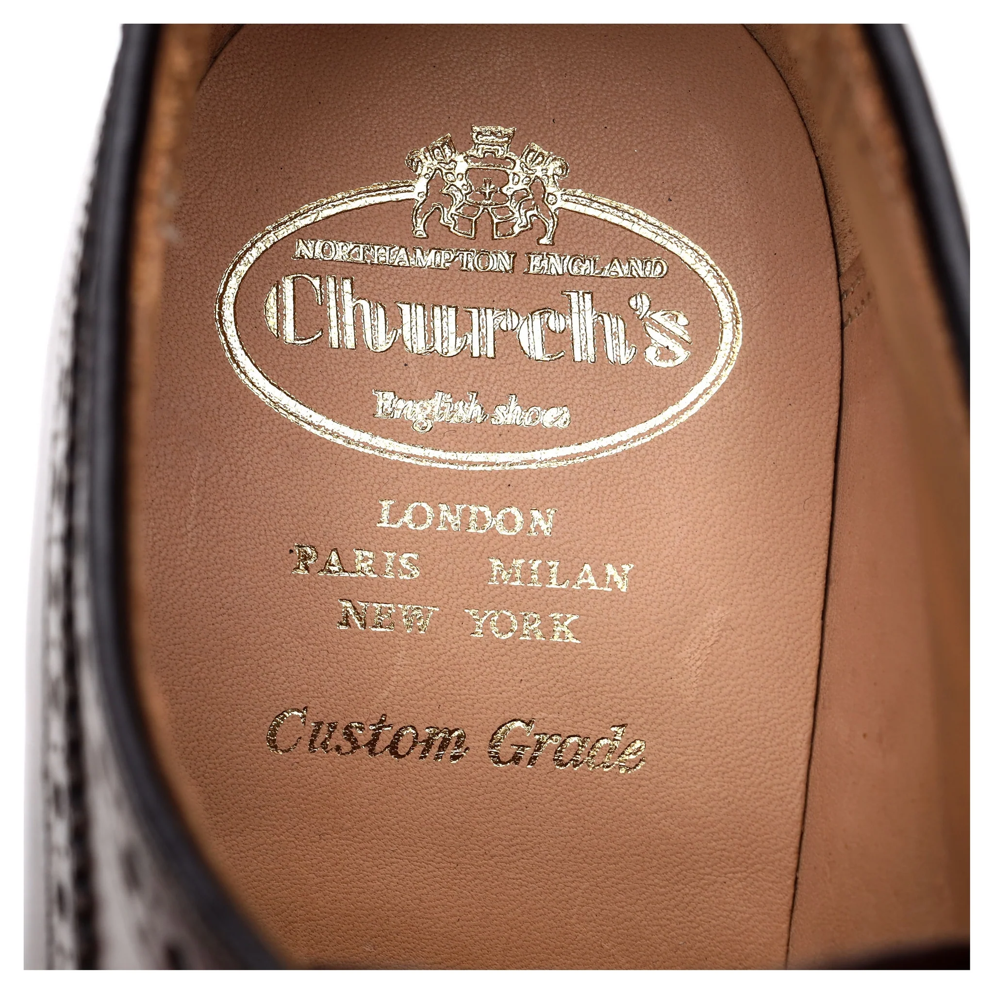 'Grafton' Brown Leather Derby Brogues UK 8 G - Image 12