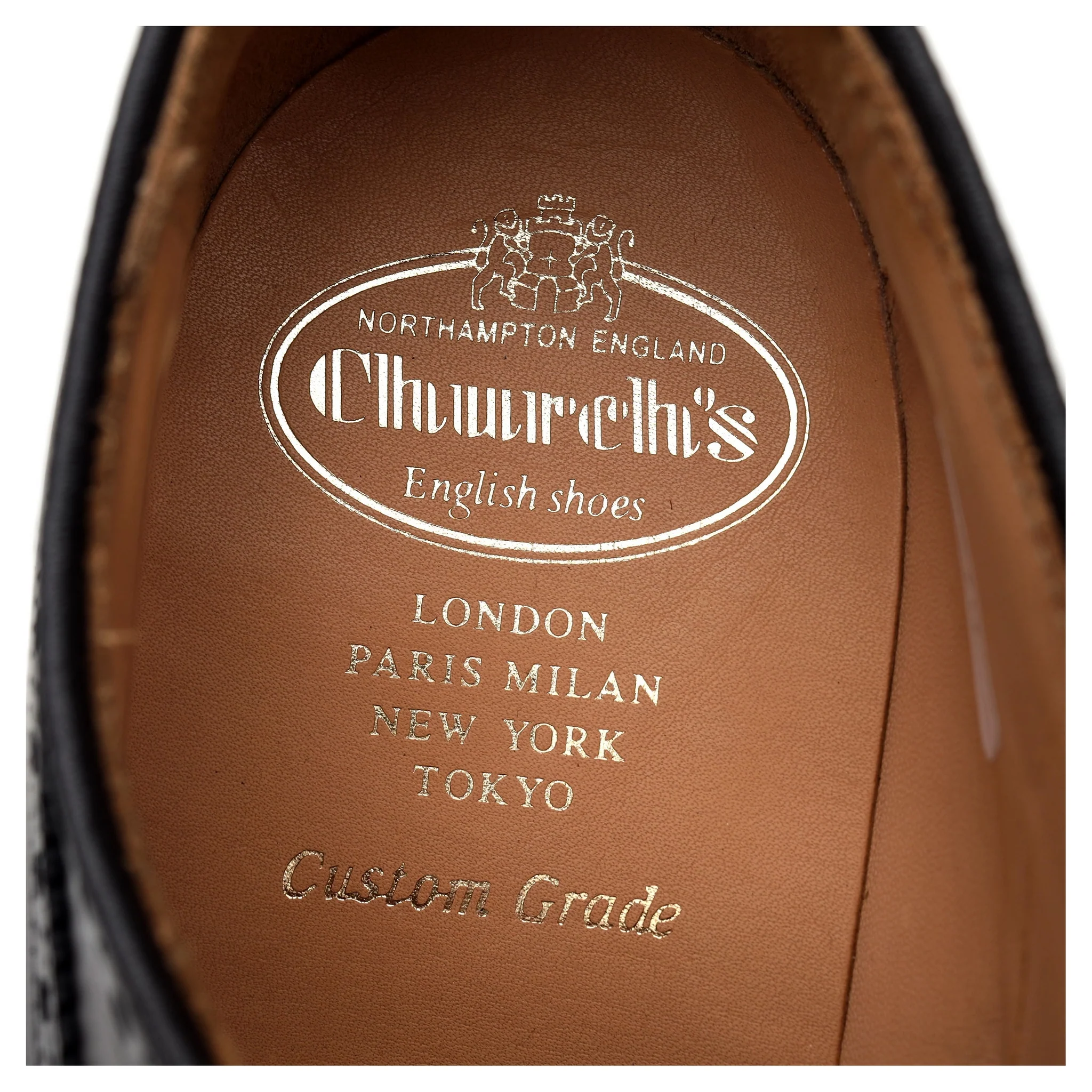 'Grafton' Dark Brown Leather Derby Brogues UK 8.5 F - Image 12