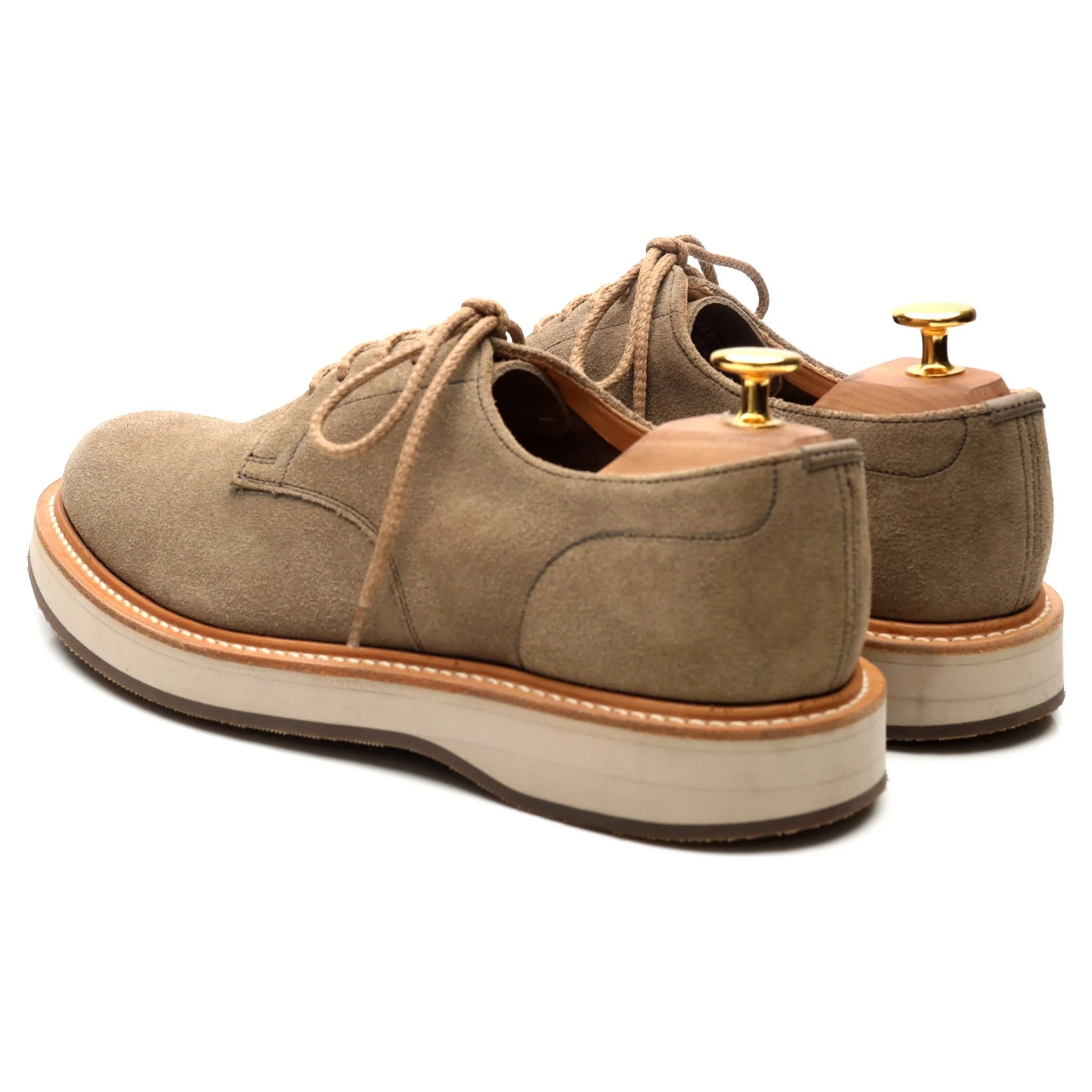 'Leyton 2' Stone Suede Derby UK 6.5 F - Image 3