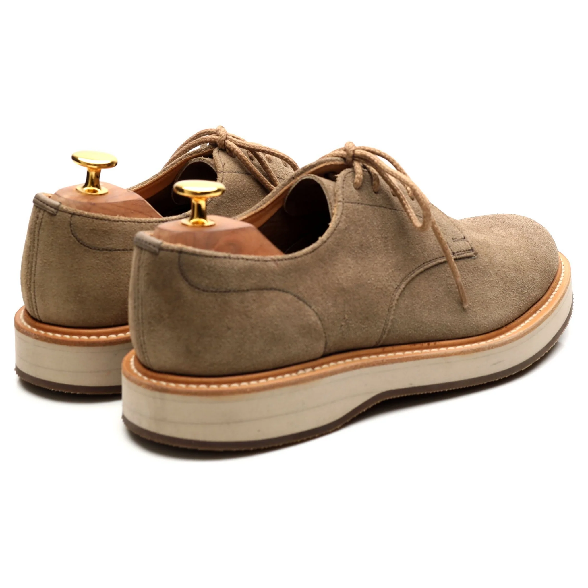 'Leyton 2' Stone Suede Derby UK 6.5 F - Image 5
