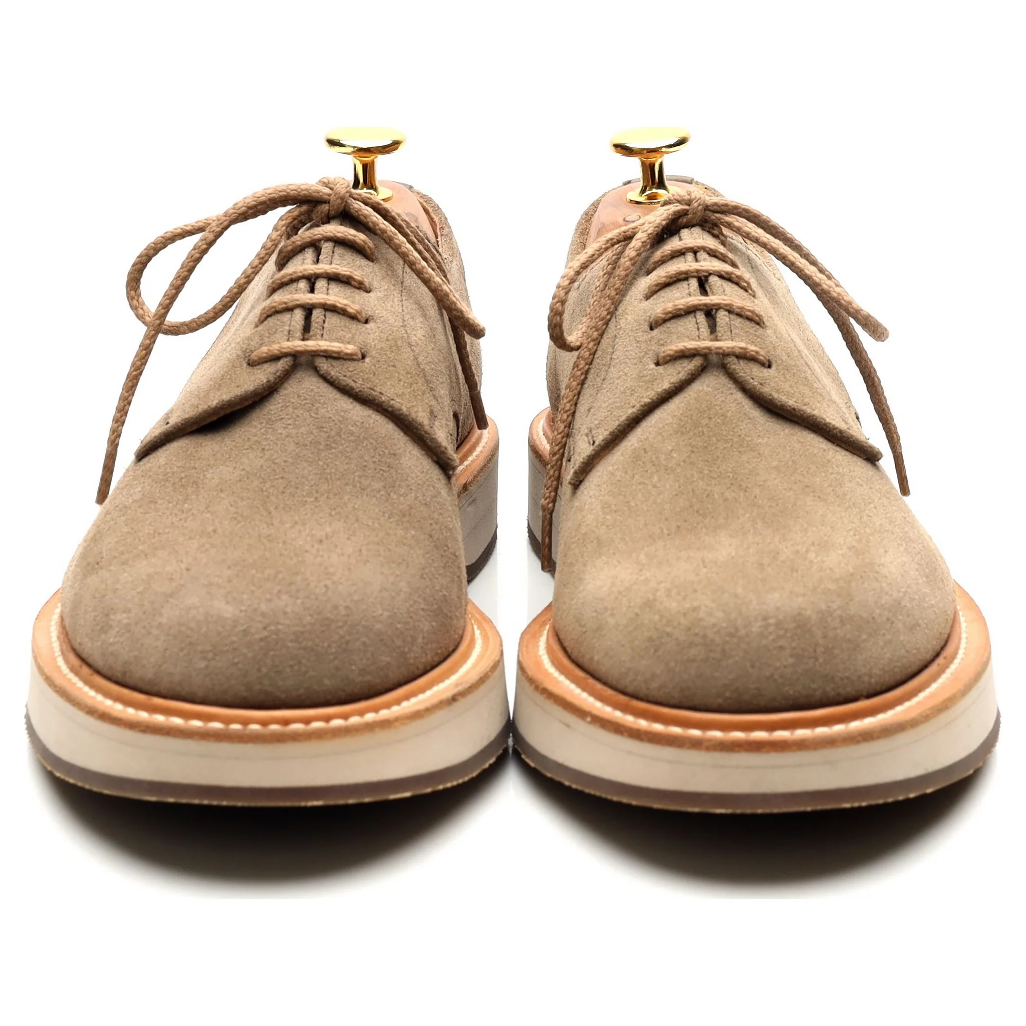 'Leyton 2' Stone Suede Derby UK 6.5 F - Image 8