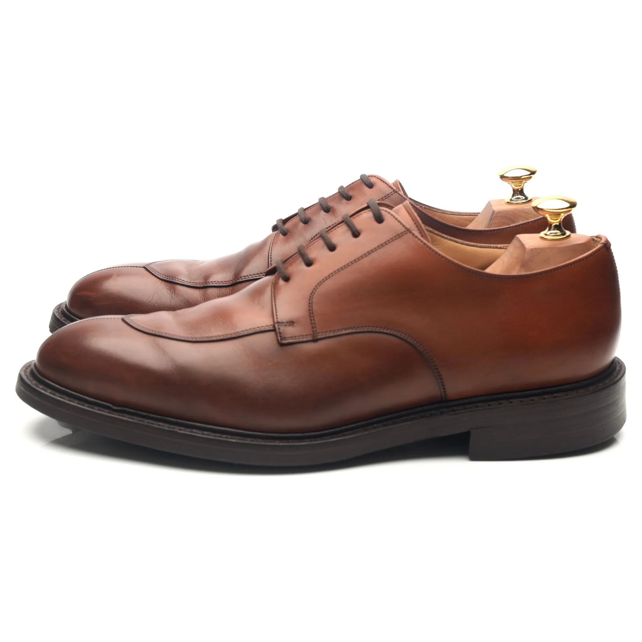 'Northwood' Brown Leather Split Toe Derby UK 9.5 G - Image 2