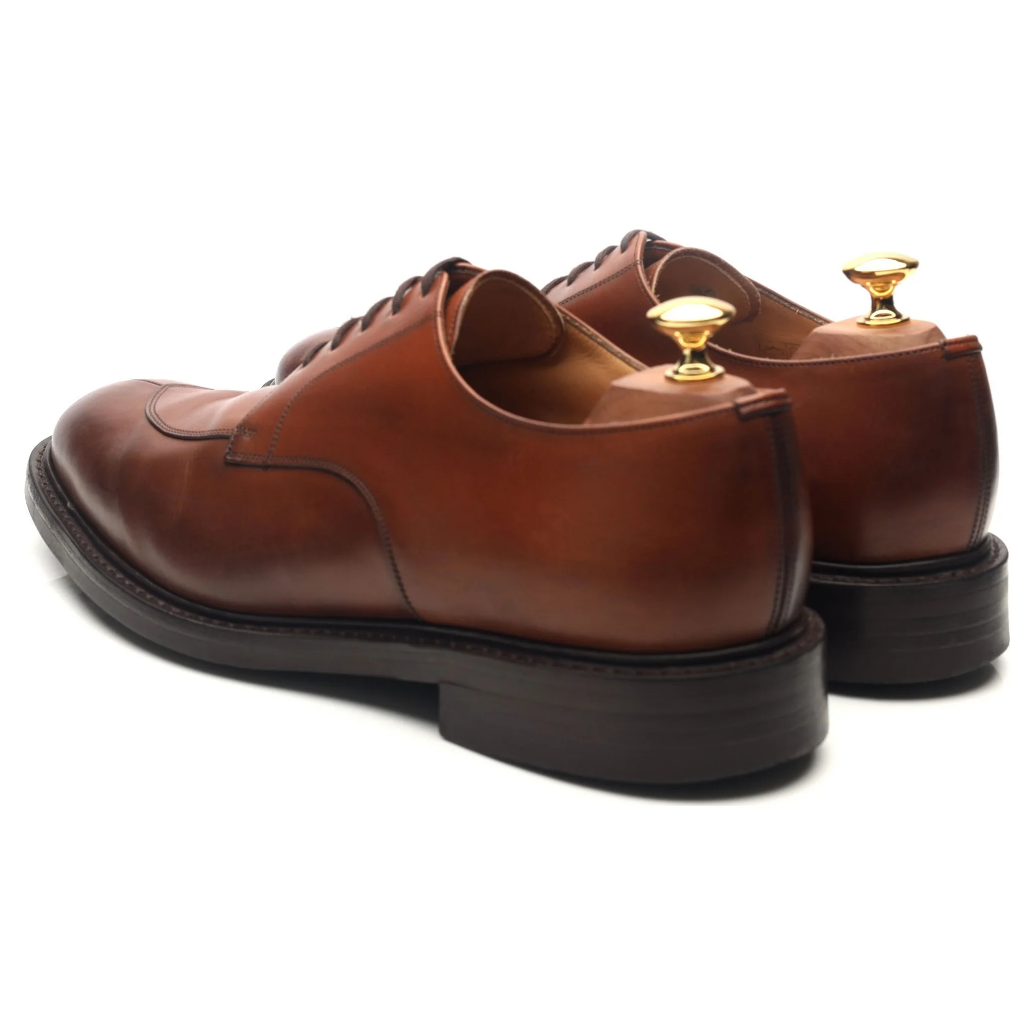 'Northwood' Brown Leather Split Toe Derby UK 9.5 G - Image 3