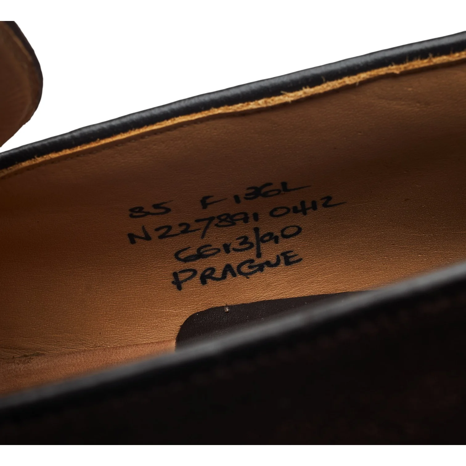 'Prague' Dark Brown Suede Split Toe Loafers UK 8.5 F - Image 7