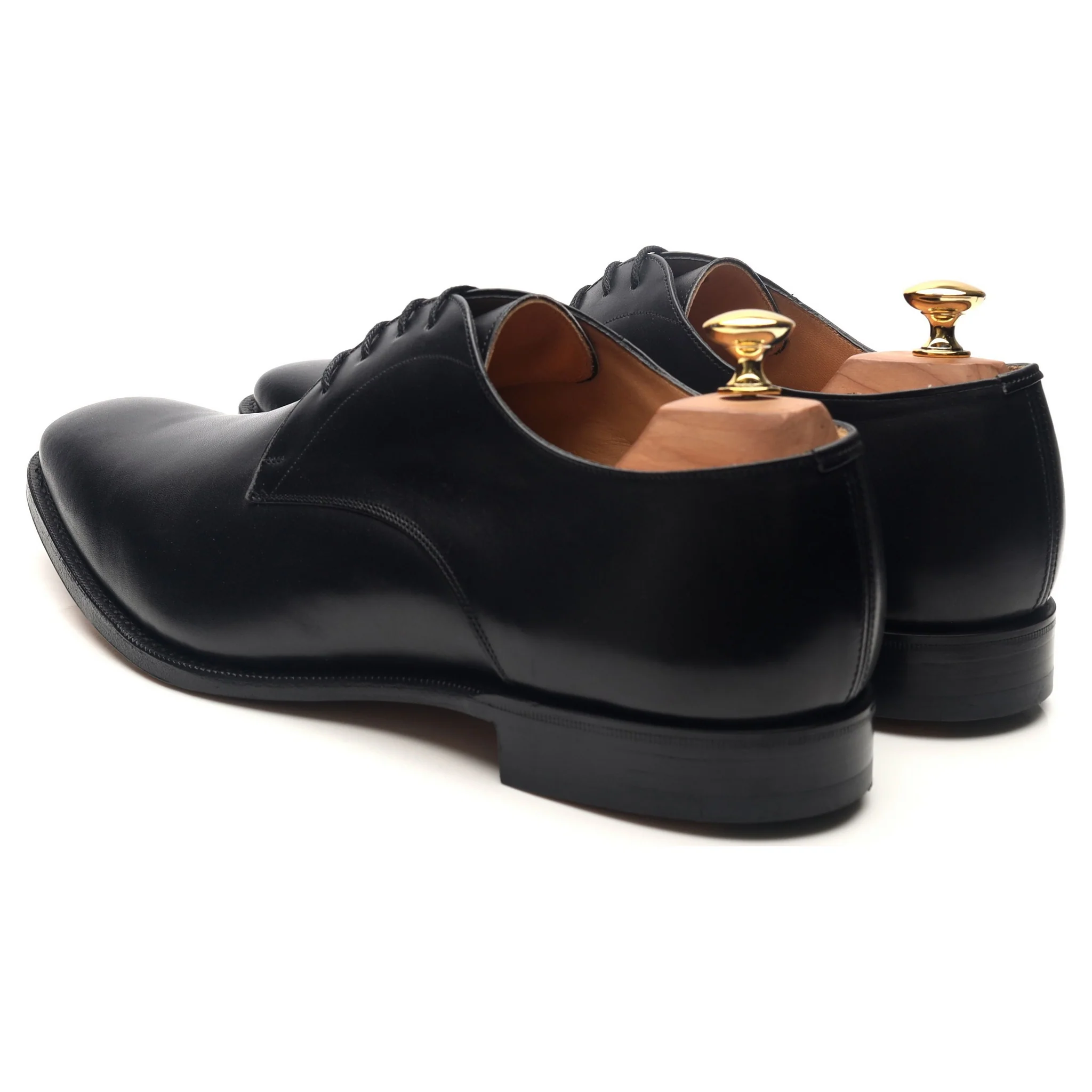 'Sawley' Black Leather Derby UK 10.5 G - Image 3