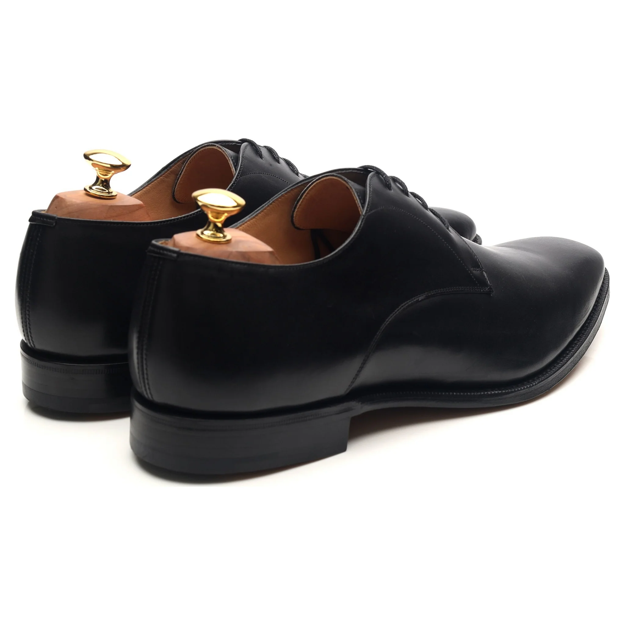 'Sawley' Black Leather Derby UK 10.5 G - Image 5