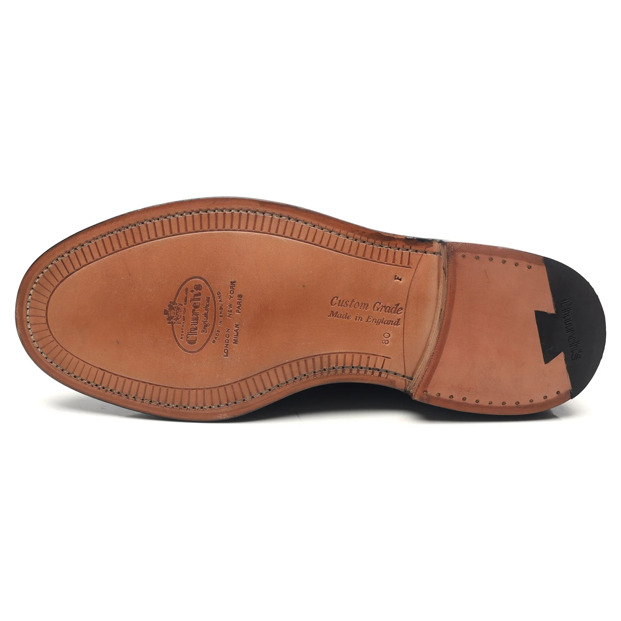 'Shannon' Black Leather Derby UK 8 F - Image 10