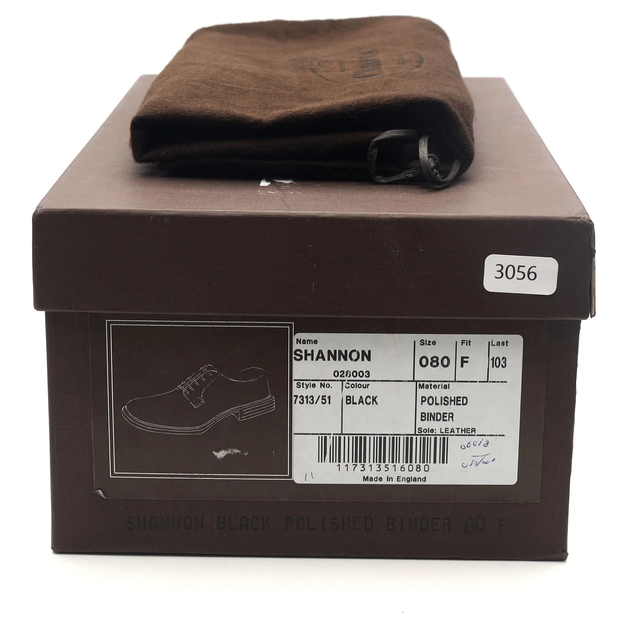 'Shannon' Black Leather Derby UK 8 F - Image 14