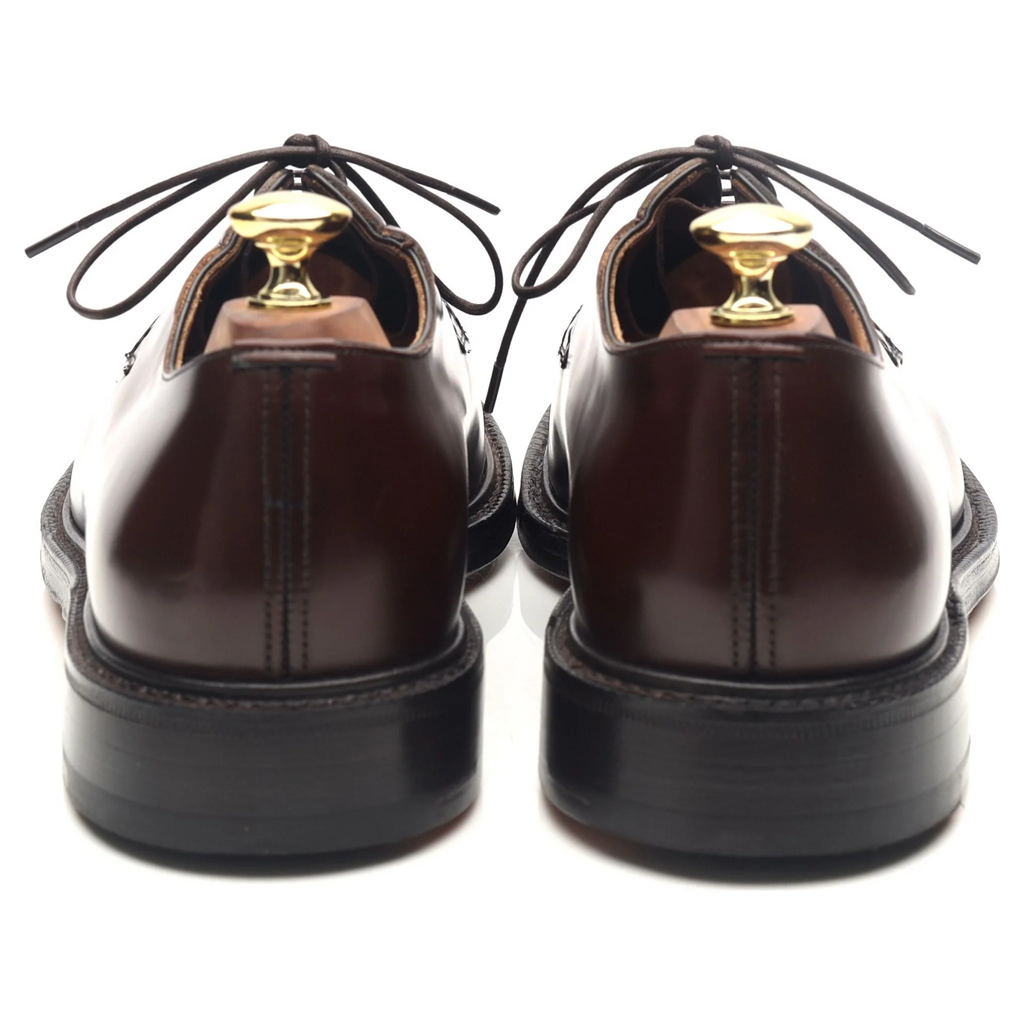 'Shannon' Brown Leather Derby UK 8 F - Image 4