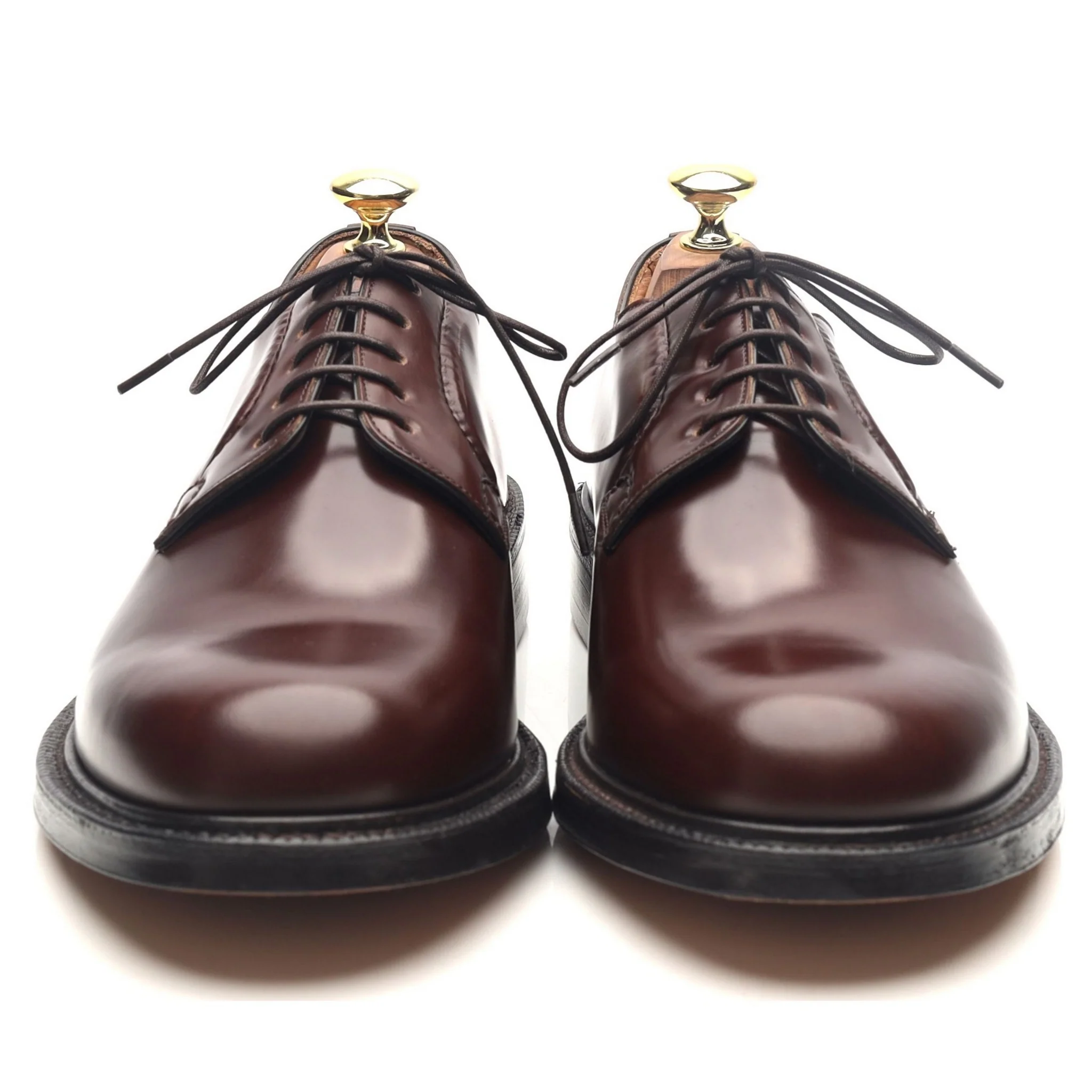 'Shannon' Brown Leather Derby UK 8 F - Image 8