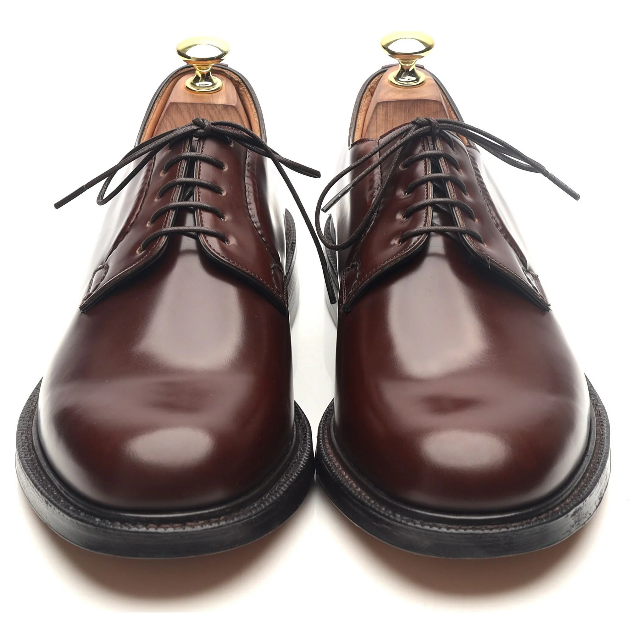 'Shannon' Brown Leather Derby UK 8 F - Image 9