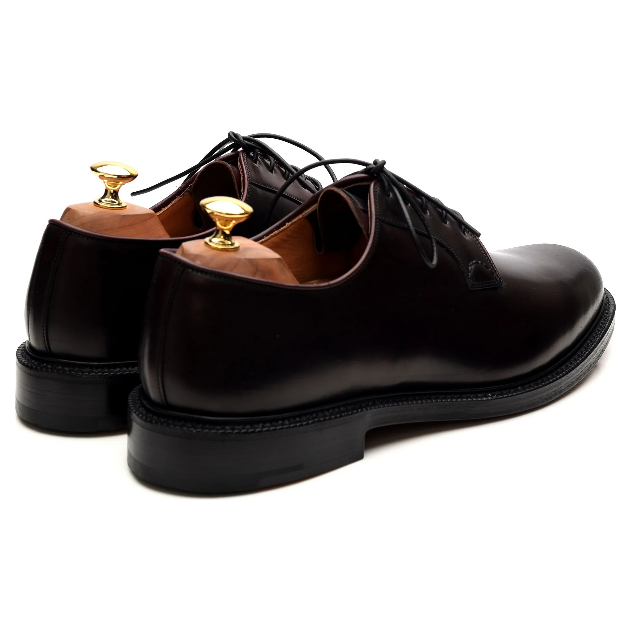 'Shannon' Burgundy Cordovan Leather Derby UK 9.5 F - Image 5