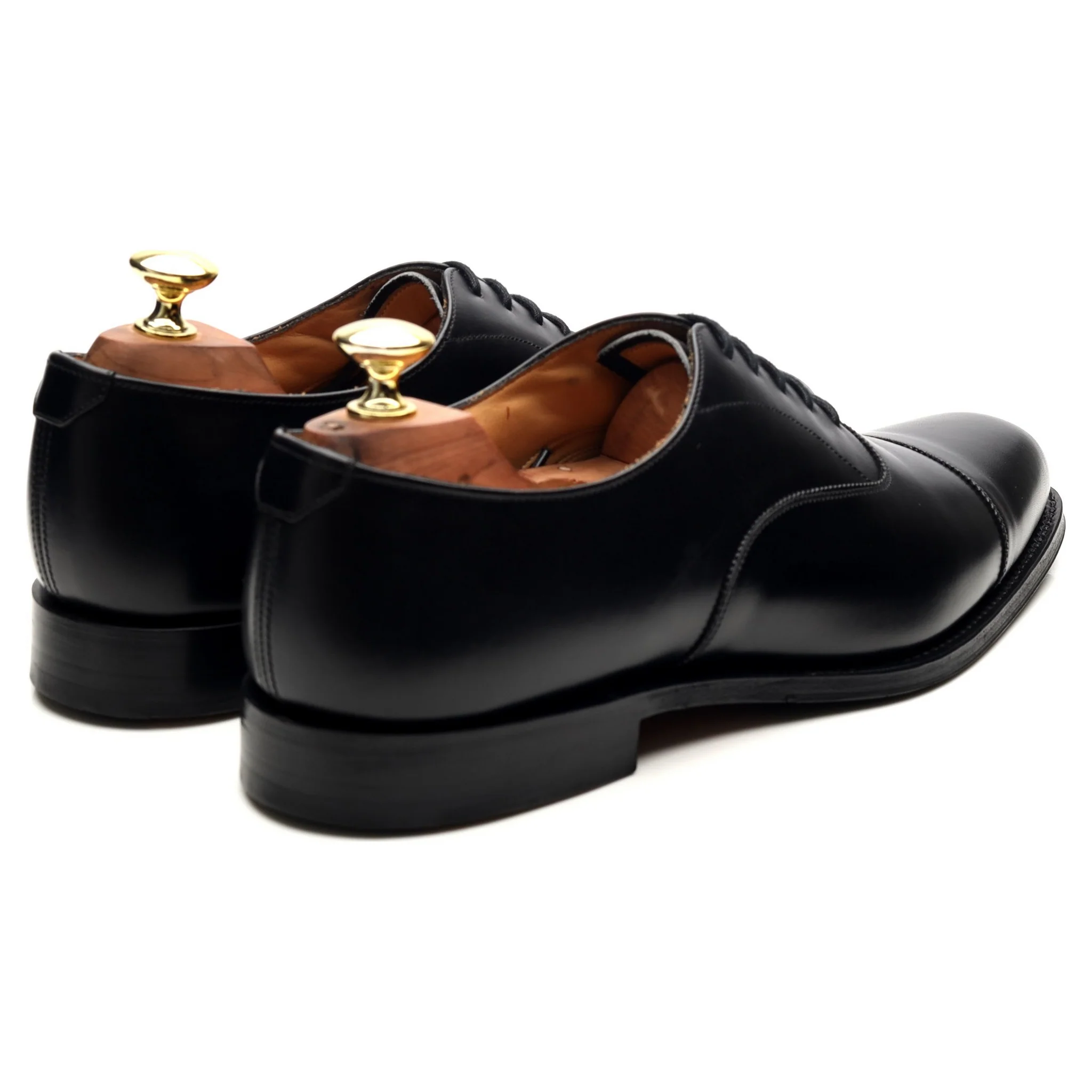 'Westerham' Black Leather Oxford UK 7 F - Image 5