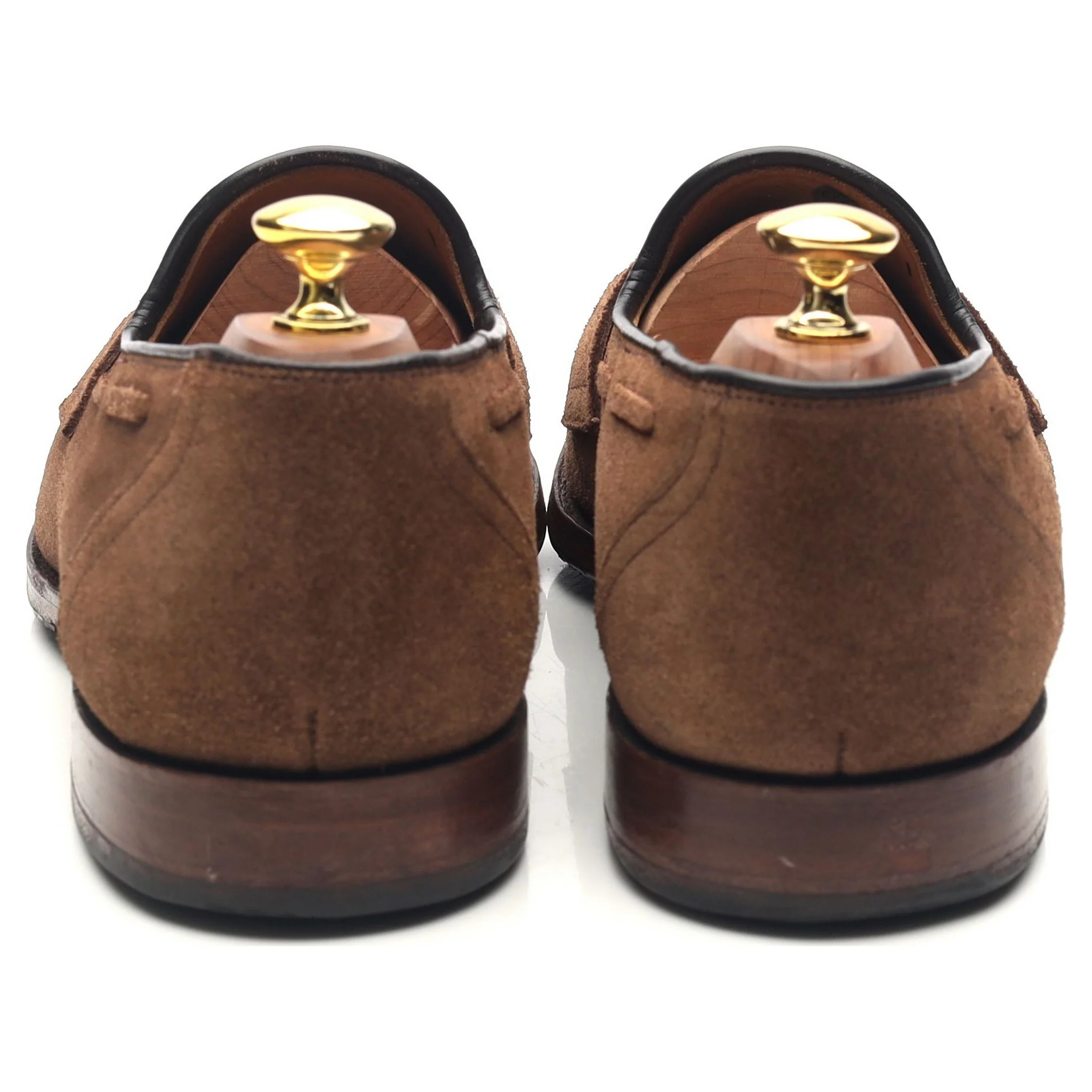 'Widnes' Brown Suede Loafers UK 8.5 G - Image 4