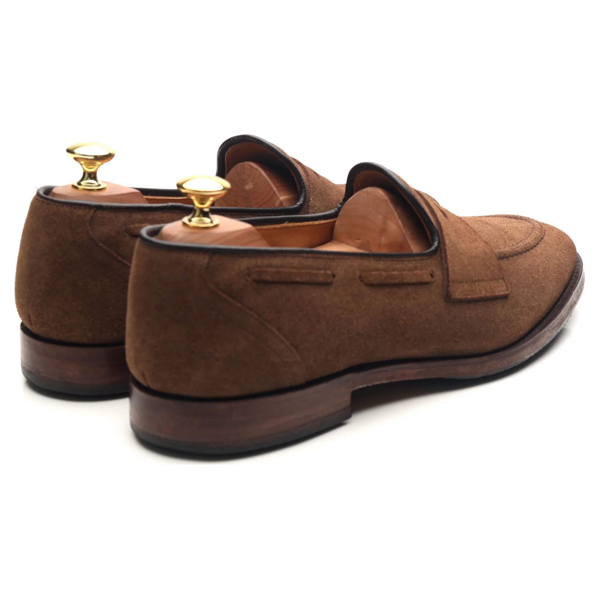 'Widnes' Brown Suede Loafers UK 8.5 G - Image 5