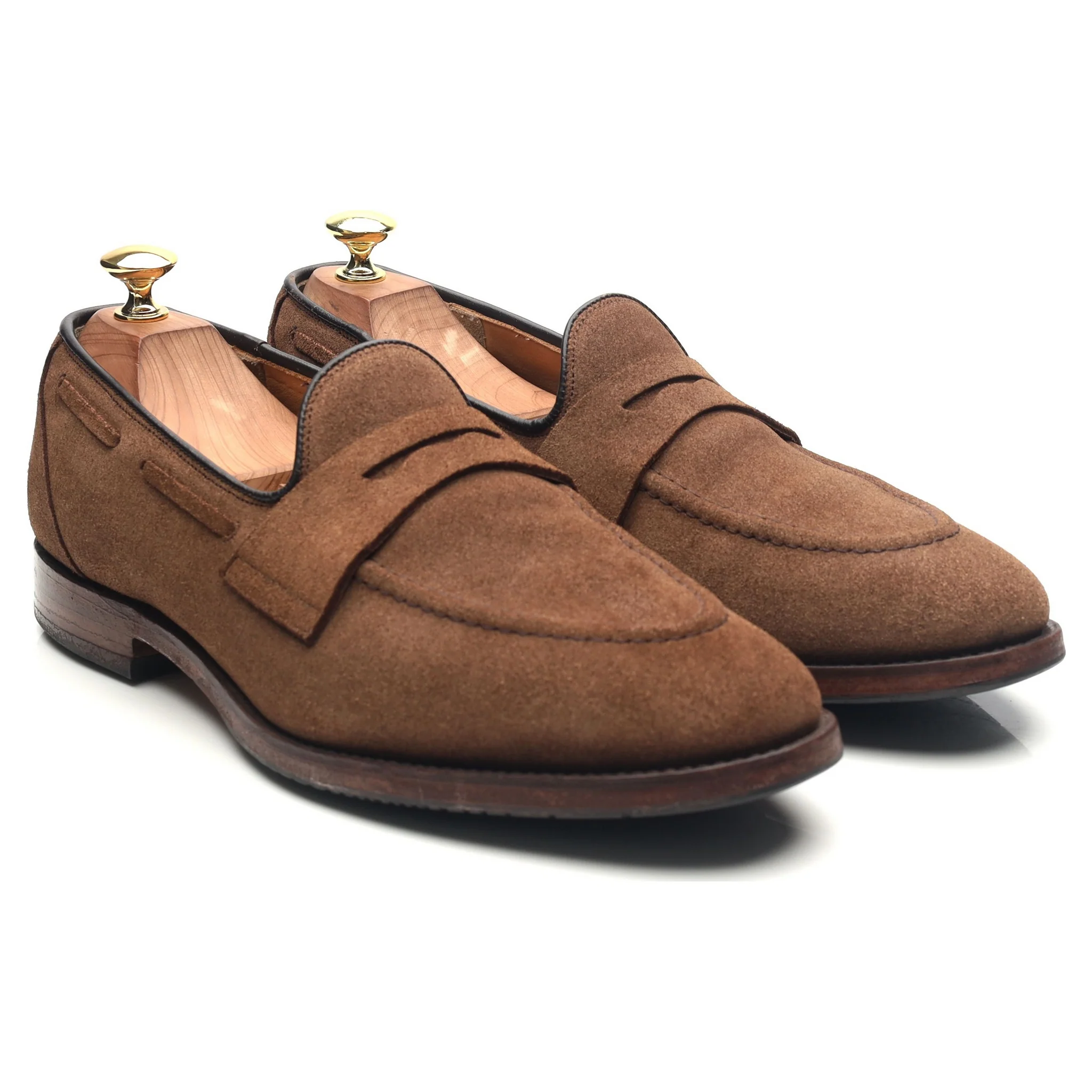 'Widnes' Brown Suede Loafers UK 8.5 G - Image 7